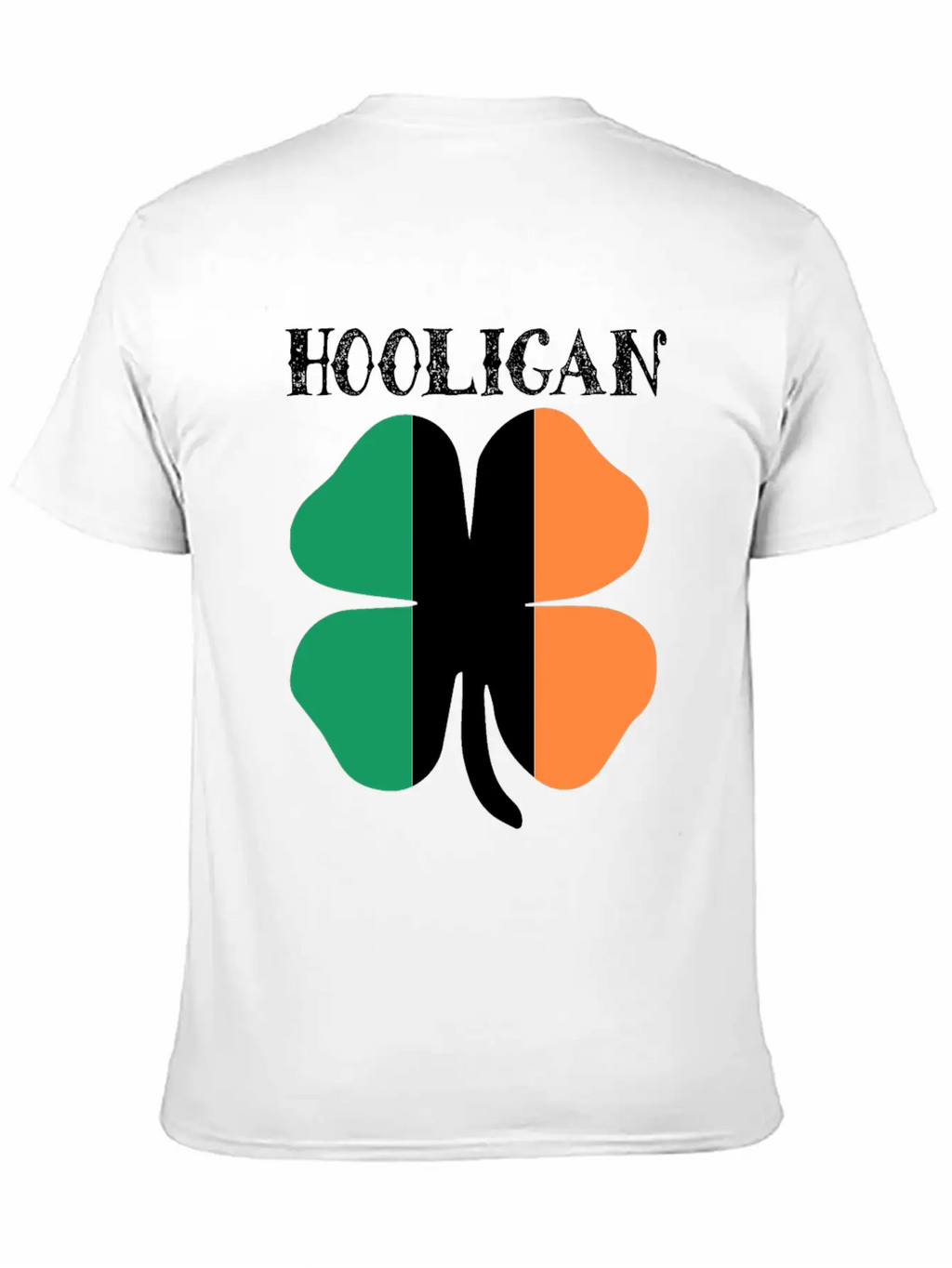 Irish Hooligan Ireland Flag Shamrock Clover St Classic Fit Graphic Tee For Daily Comfort – Unisex Cotton Shirt