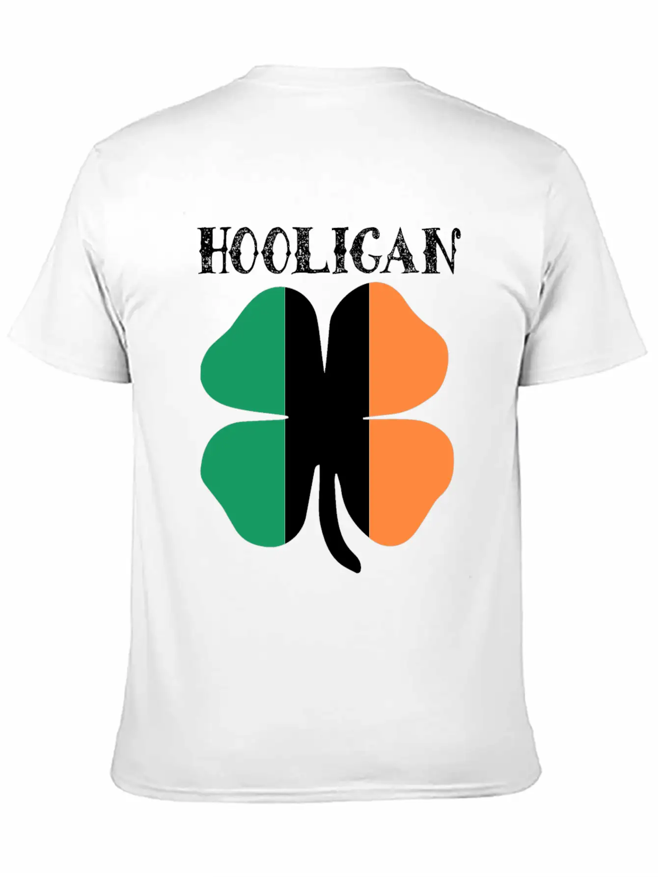 Irish Hooligan Ireland Flag Shamrock Clover St Classic Fit Graphic Tee For Daily Comfort – Unisex Cotton Shirt