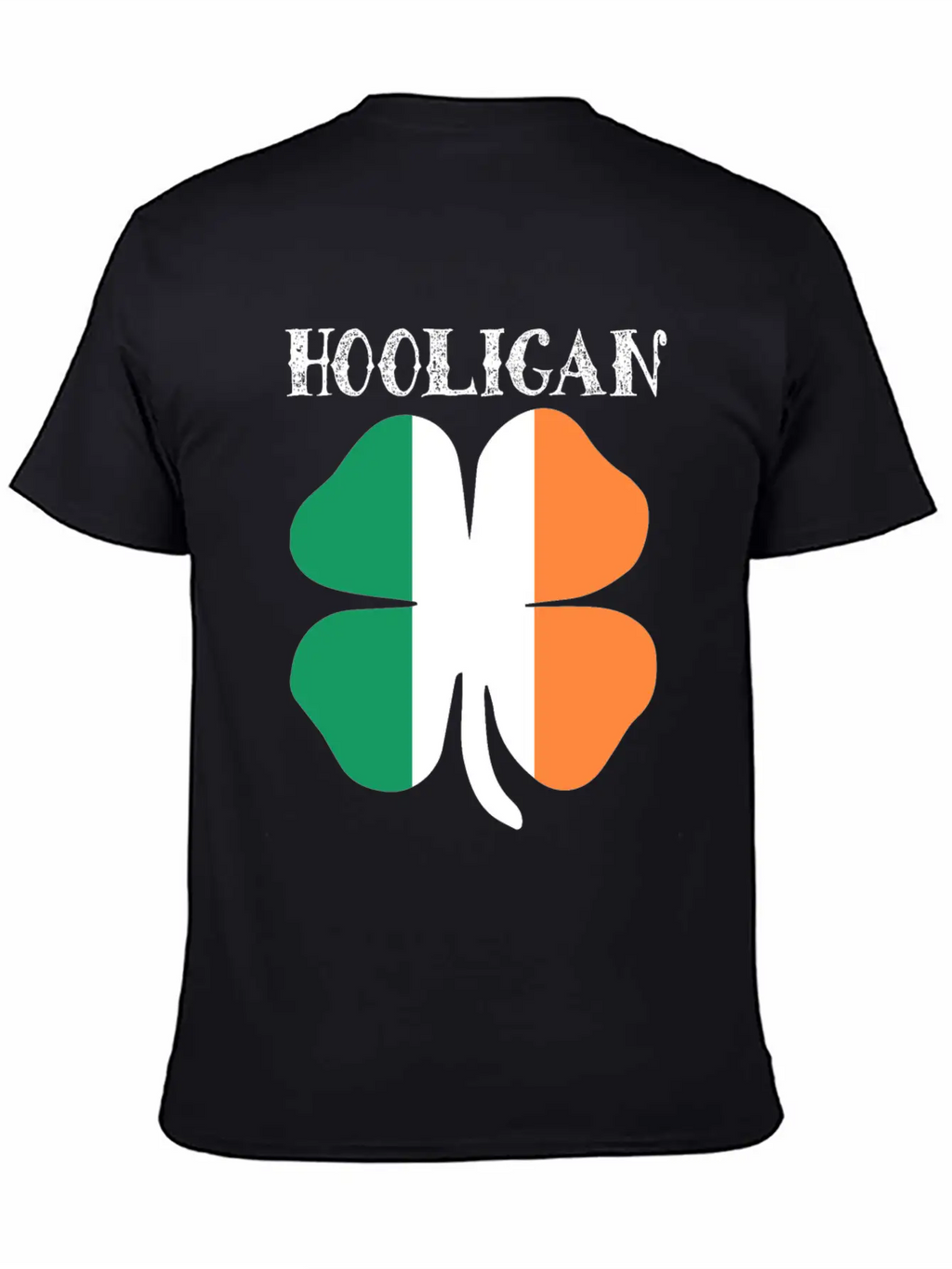 Irish Hooligan Ireland Flag Shamrock Clover St Classic Fit Graphic Tee For Daily Comfort – Unisex Cotton Shirt