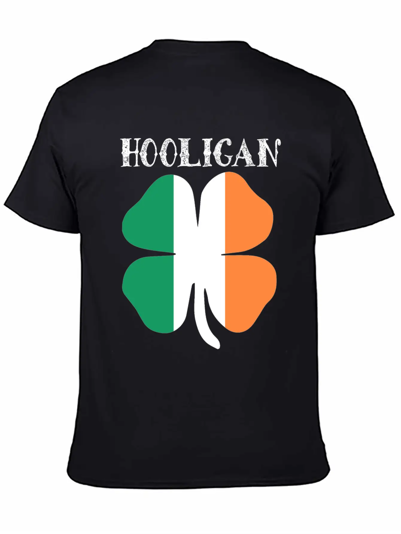 Irish Hooligan Ireland Flag Shamrock Clover St Classic Fit Graphic Tee For Daily Comfort – Unisex Cotton Shirt