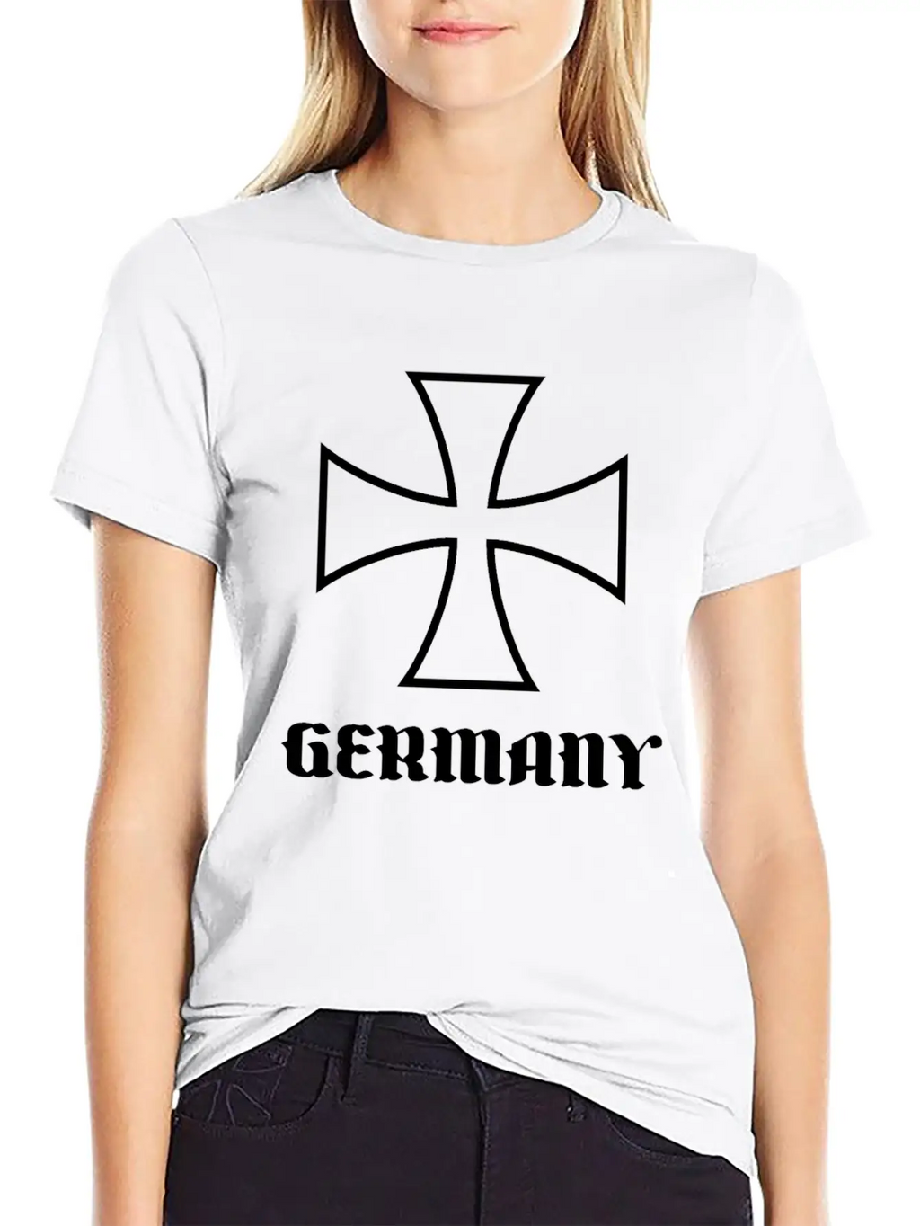 Iron Cross Eisernes Kreuz Germany Unisex Casual T-Shirt – Clean Design For Daily Comfort