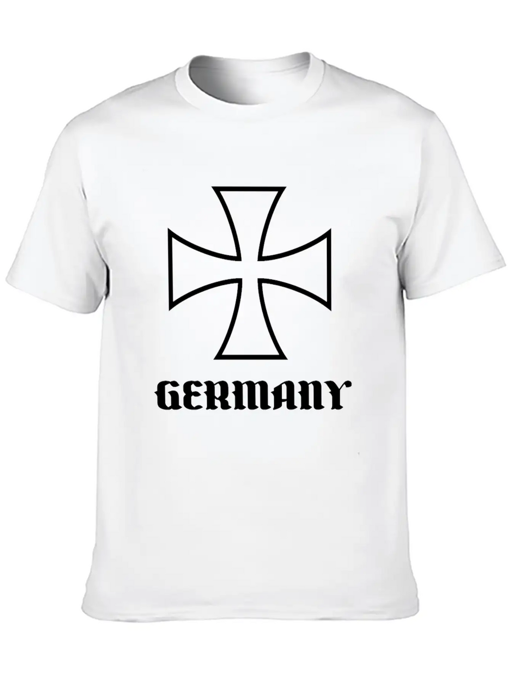 Iron Cross Eisernes Kreuz Germany Unisex Casual T-Shirt – Clean Design For Daily Comfort