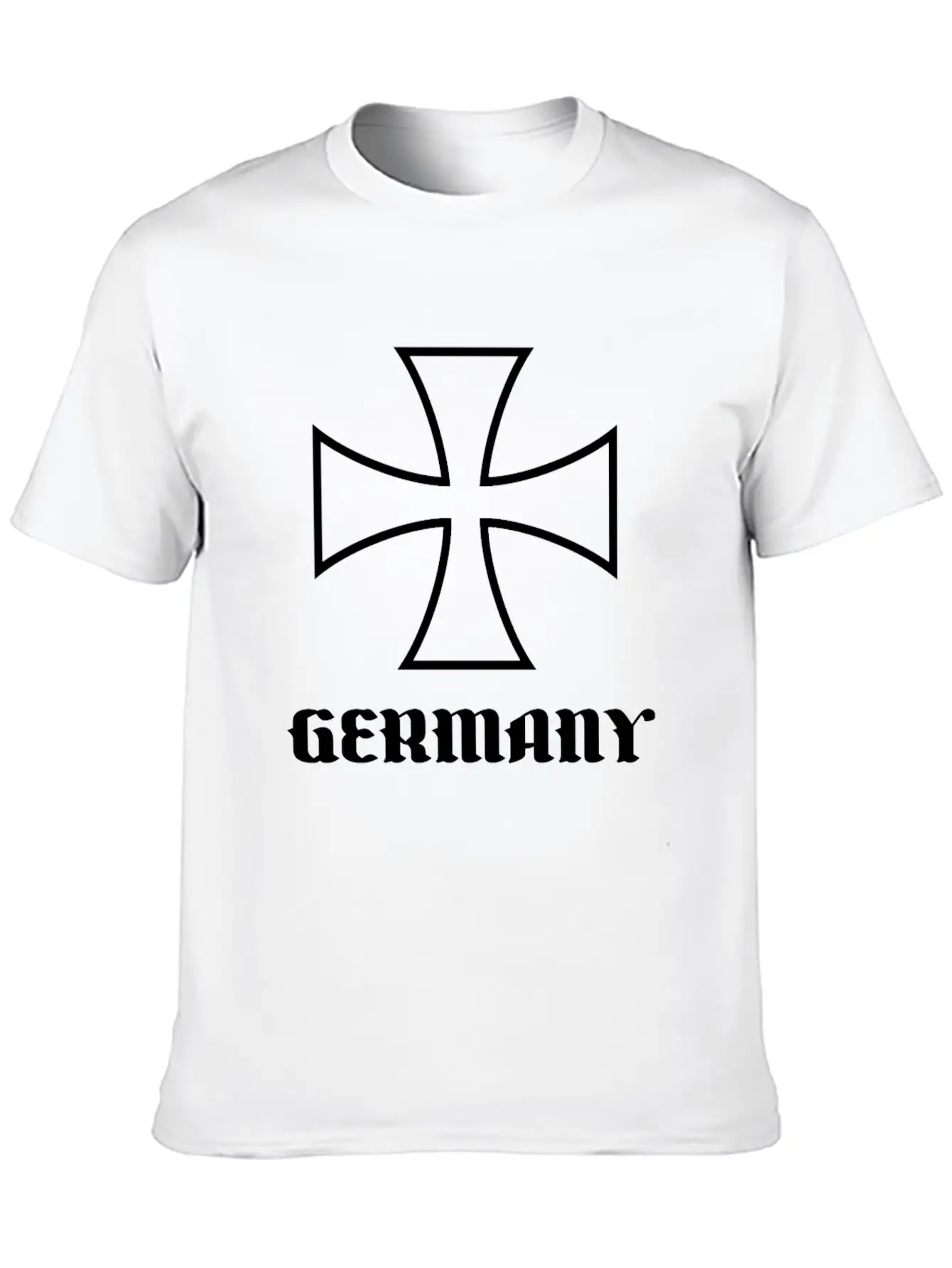 Iron Cross Eisernes Kreuz Germany Unisex Casual T-Shirt – Clean Design For Daily Comfort