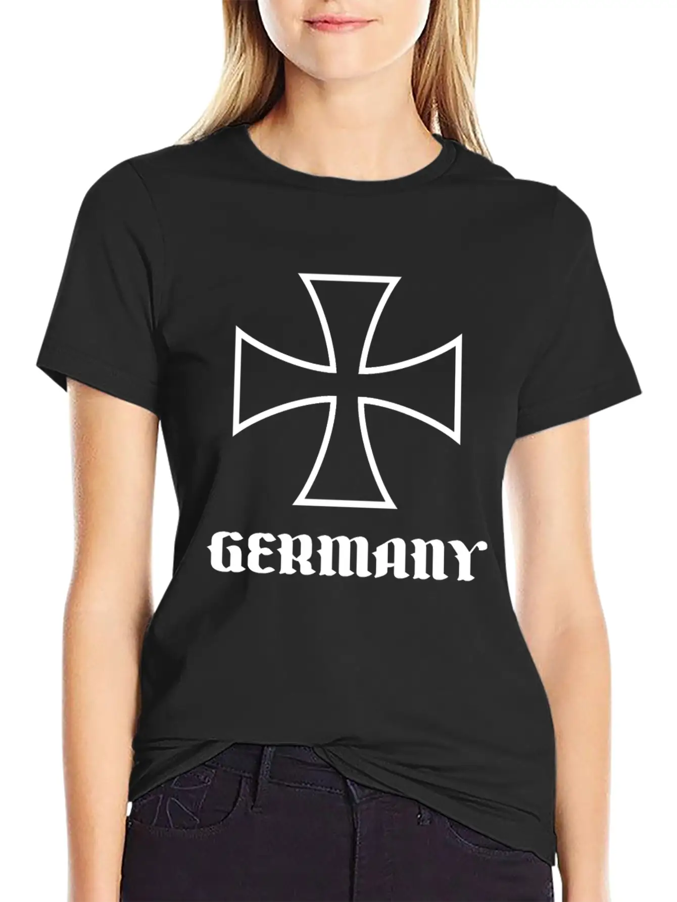 Iron Cross Eisernes Kreuz Germany Unisex Casual T-Shirt – Clean Design For Daily Comfort