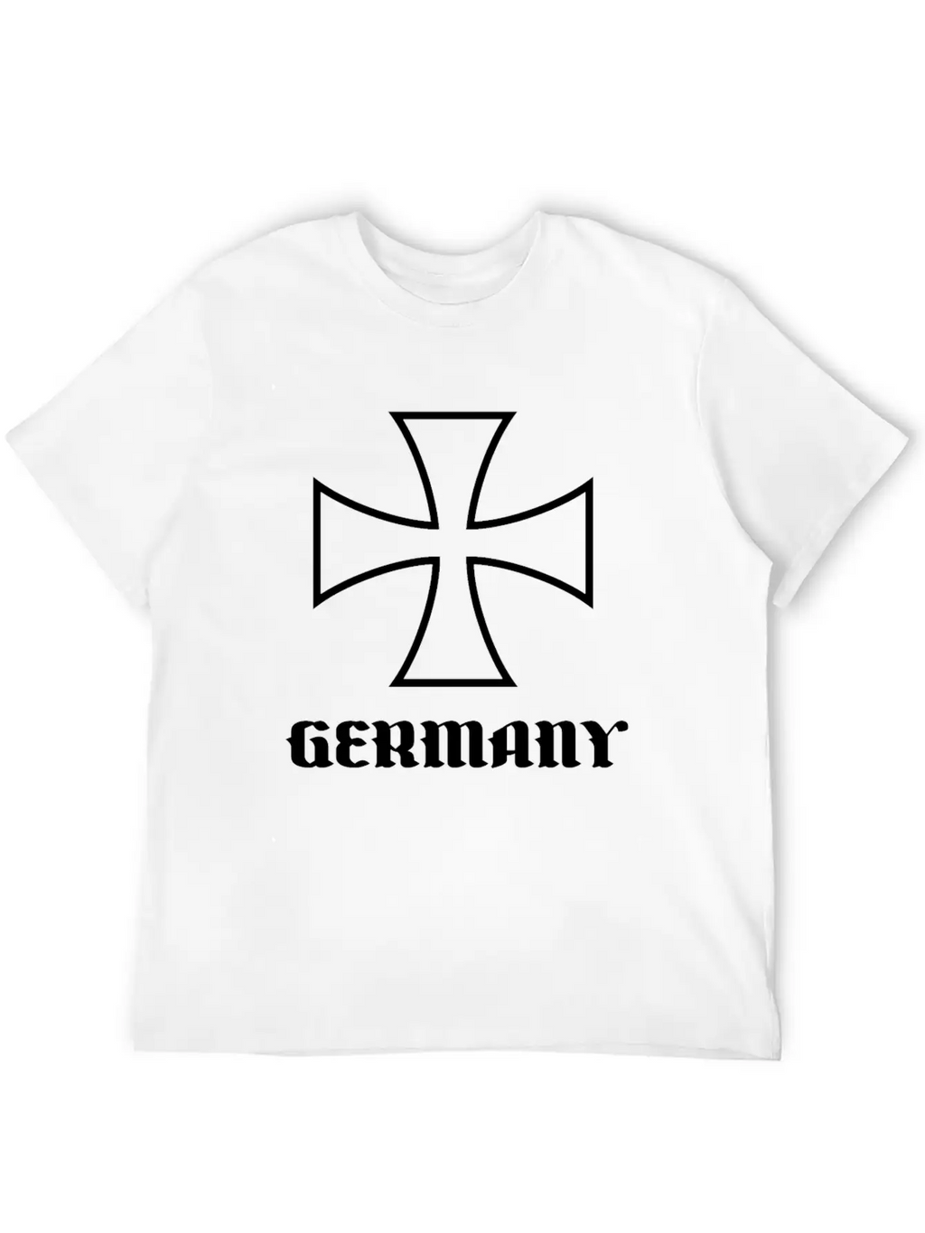 Iron Cross Eisernes Kreuz Germany Unisex Casual T-Shirt – Clean Design For Daily Comfort
