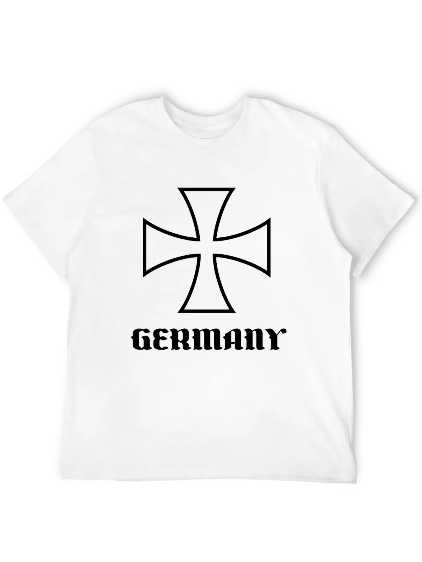 Iron Cross Eisernes Kreuz Germany Unisex Casual T-Shirt – Clean Design For Daily Comfort