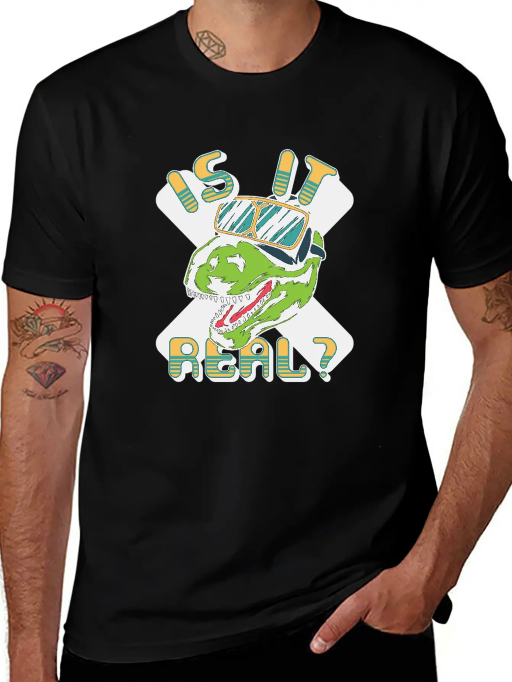 Is It Real Unisex Casual T-Shirt – Clean Design For Daily Comfort