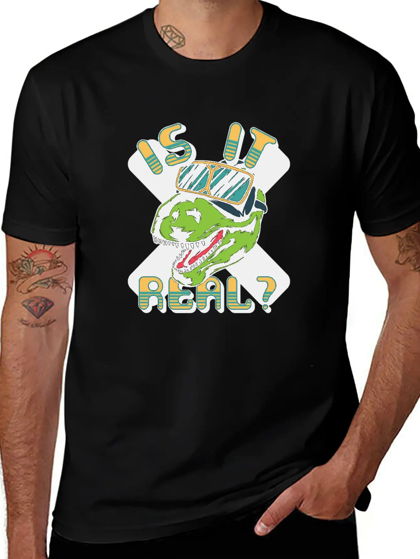 Is It Real Unisex Casual T-Shirt – Clean Design For Daily Comfort