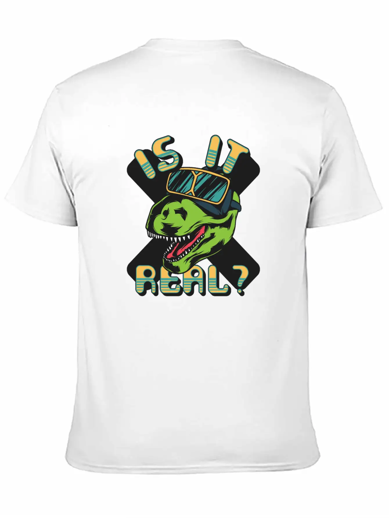 Is It Real Unisex Casual T-Shirt – Clean Design For Daily Comfort