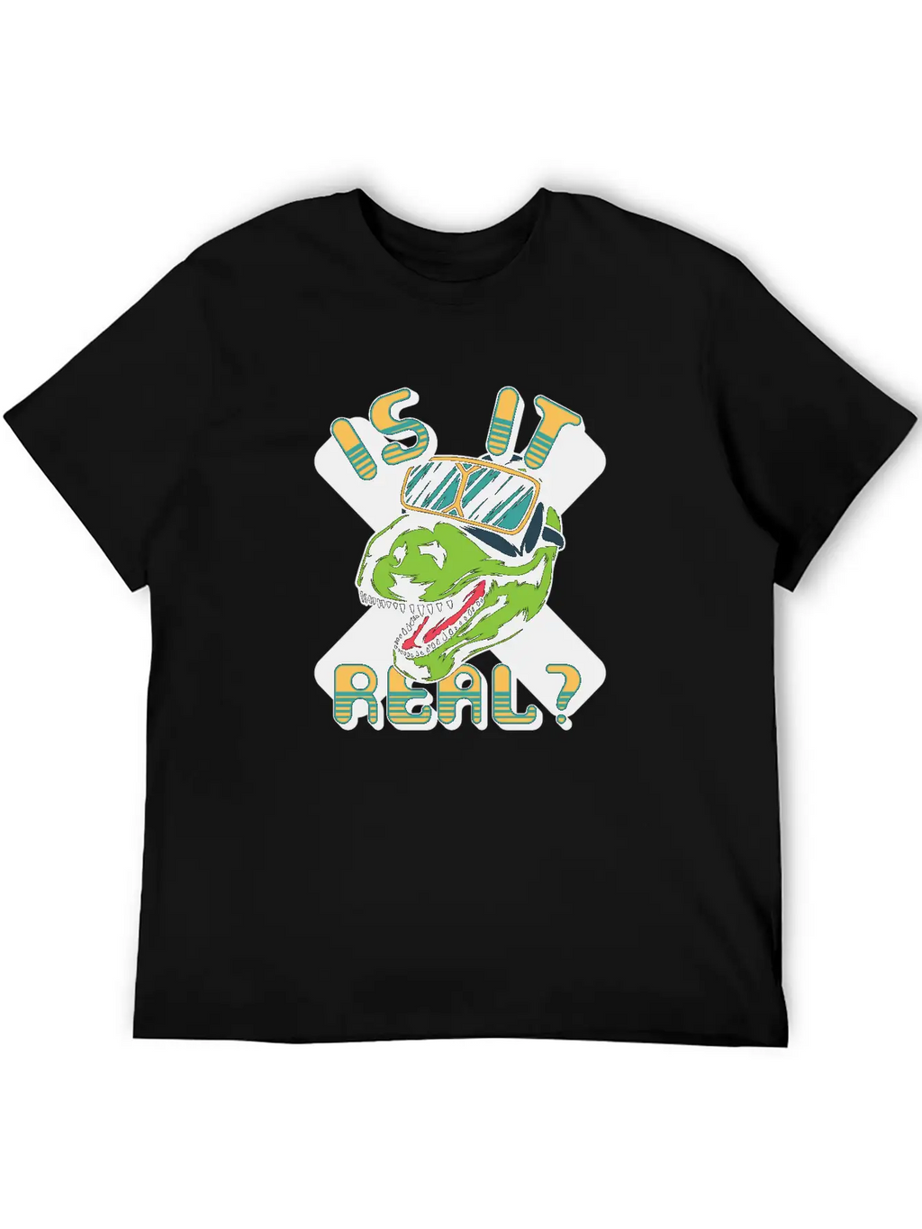 Is It Real Unisex Casual T-Shirt – Clean Design For Daily Comfort