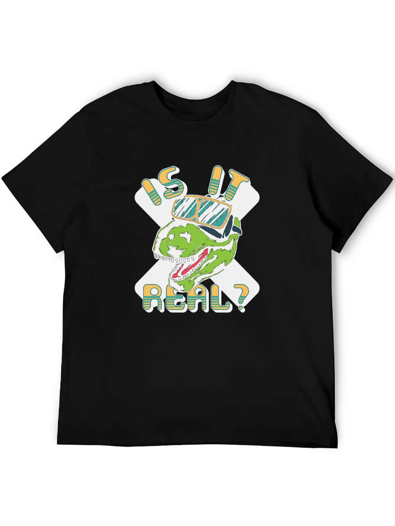 Is It Real Unisex Casual T-Shirt – Clean Design For Daily Comfort
