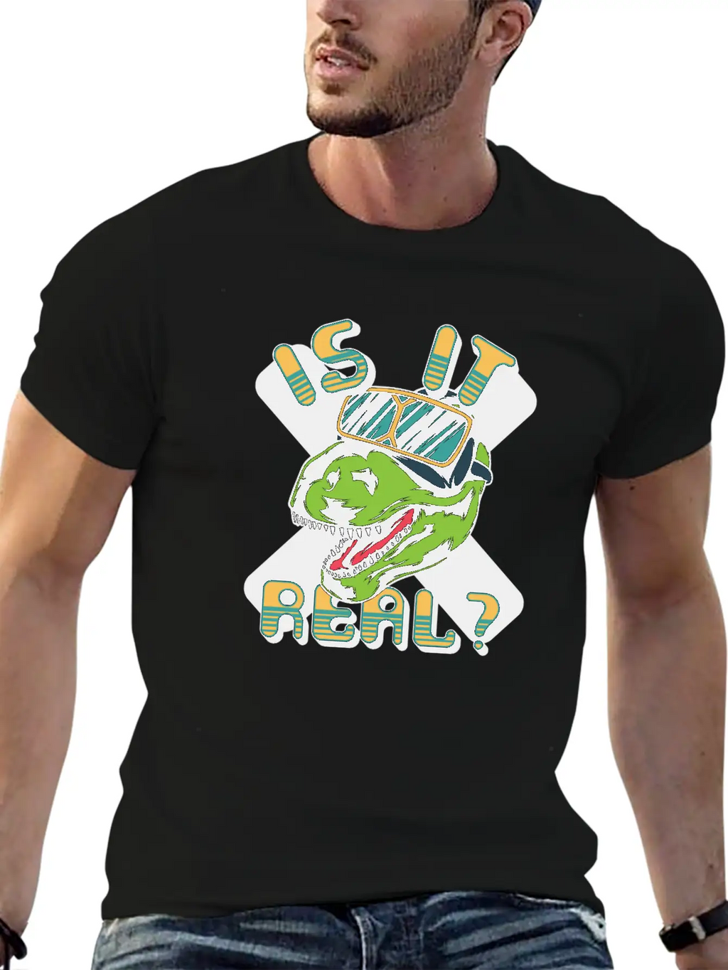 Is It Real Unisex Casual T-Shirt – Clean Design For Daily Comfort