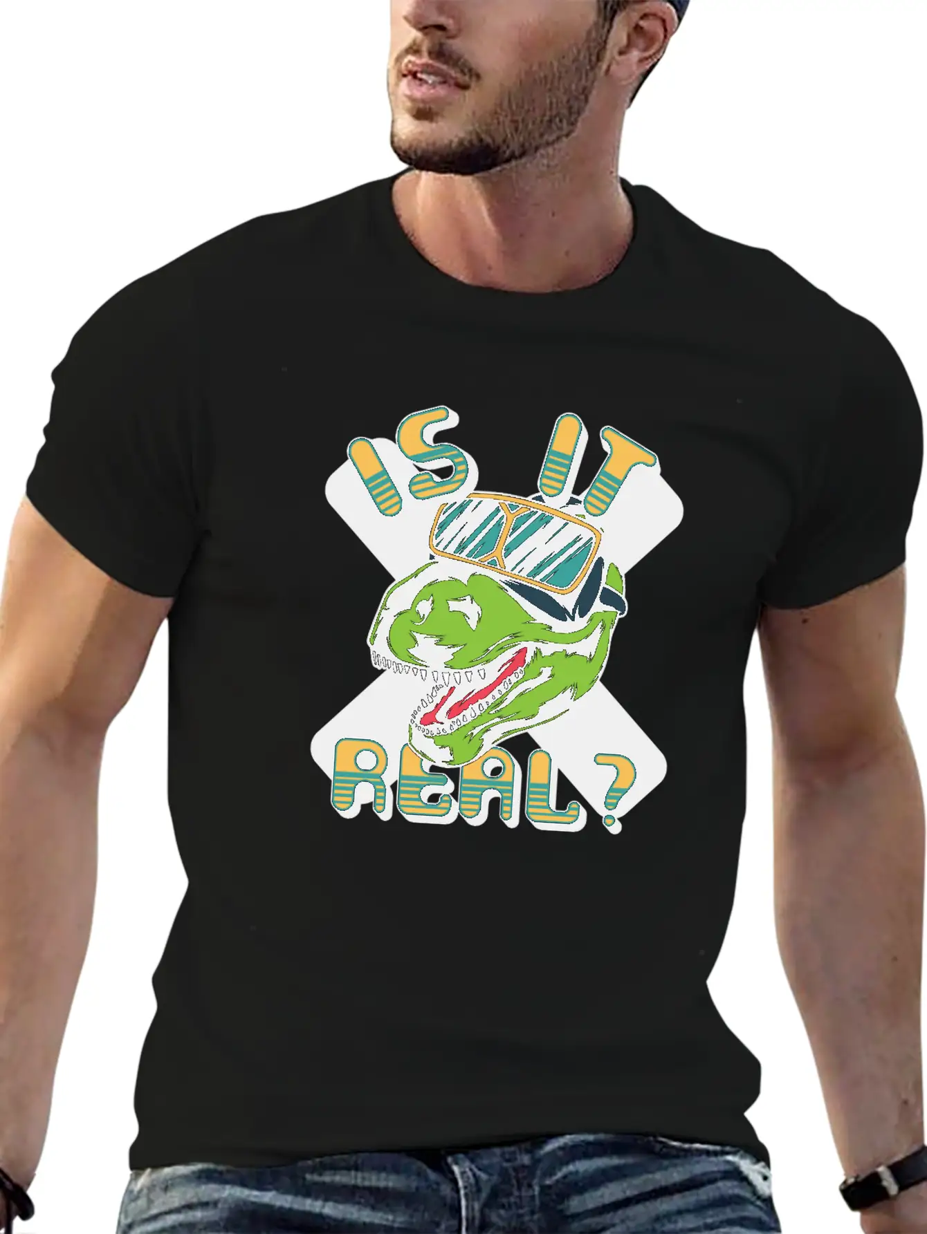 Is It Real Unisex Casual T-Shirt – Clean Design For Daily Comfort