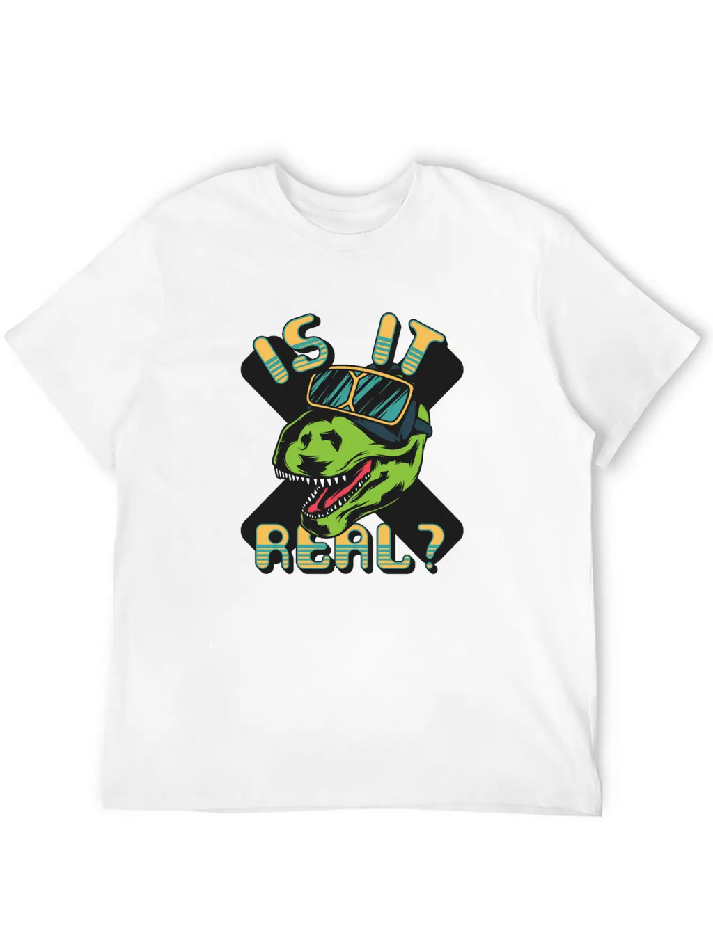 Is It Real Unisex Casual T-Shirt – Clean Design For Daily Comfort