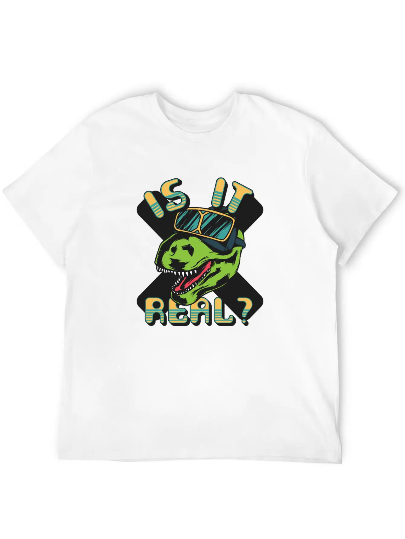 Is It Real Unisex Casual T-Shirt – Clean Design For Daily Comfort