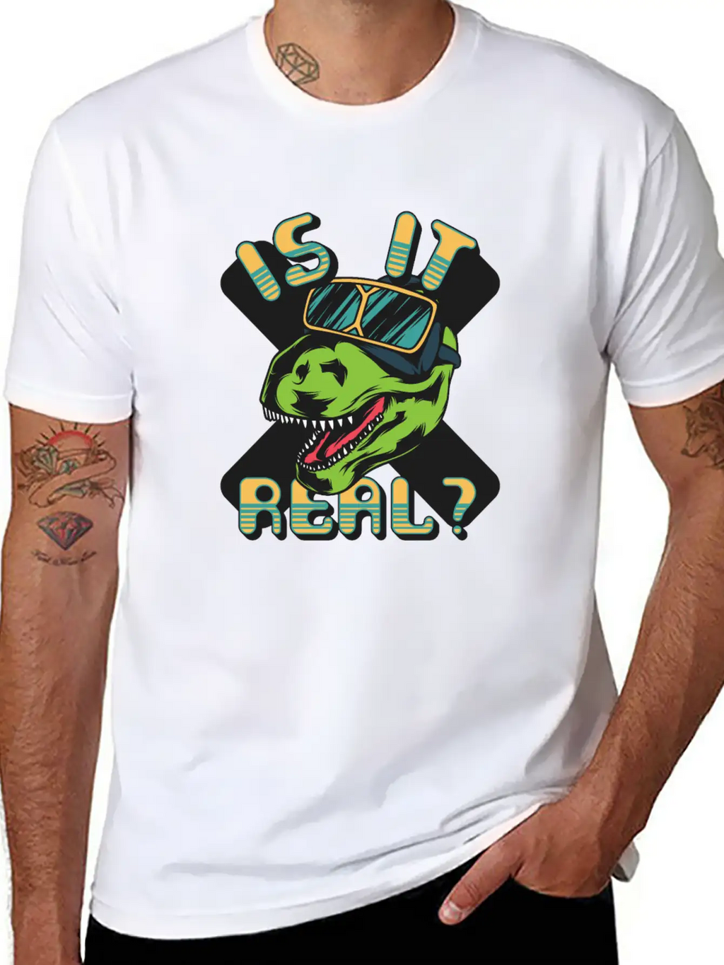 Is It Real Unisex Casual T-Shirt – Clean Design For Daily Comfort