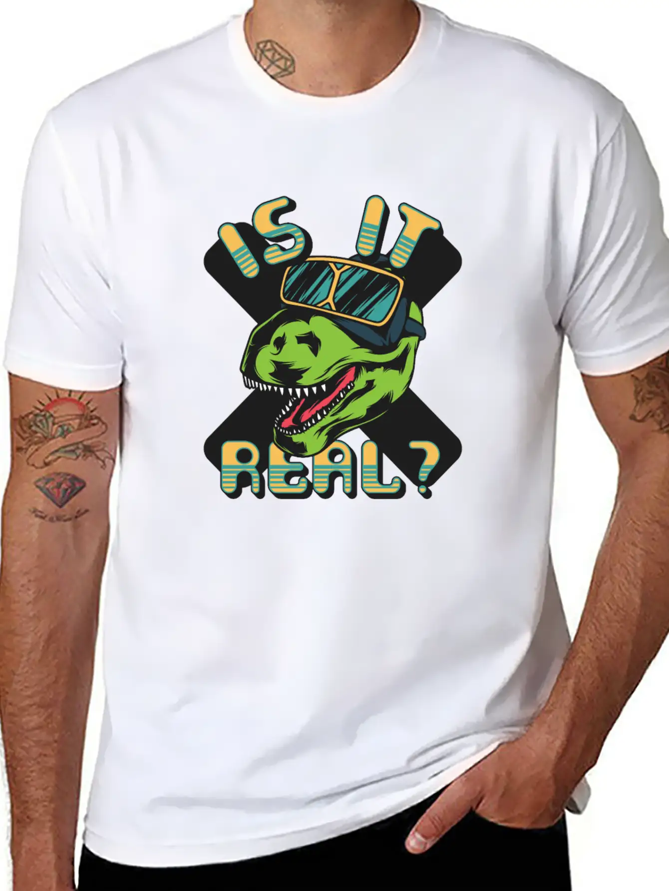 Is It Real Unisex Casual T-Shirt – Clean Design For Daily Comfort