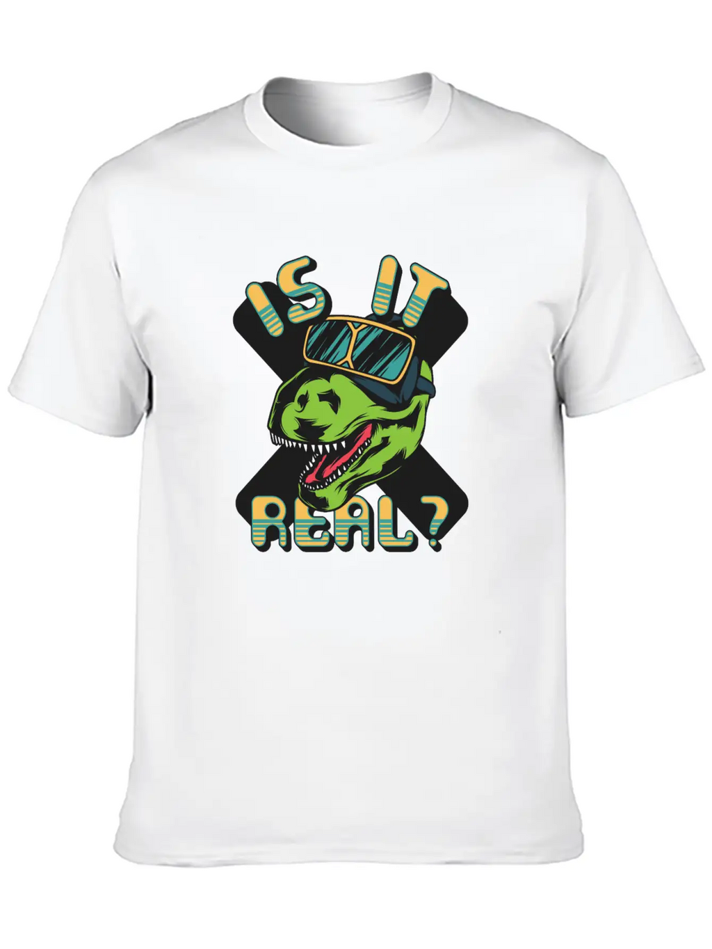 Is It Real Unisex Casual T-Shirt – Clean Design For Daily Comfort