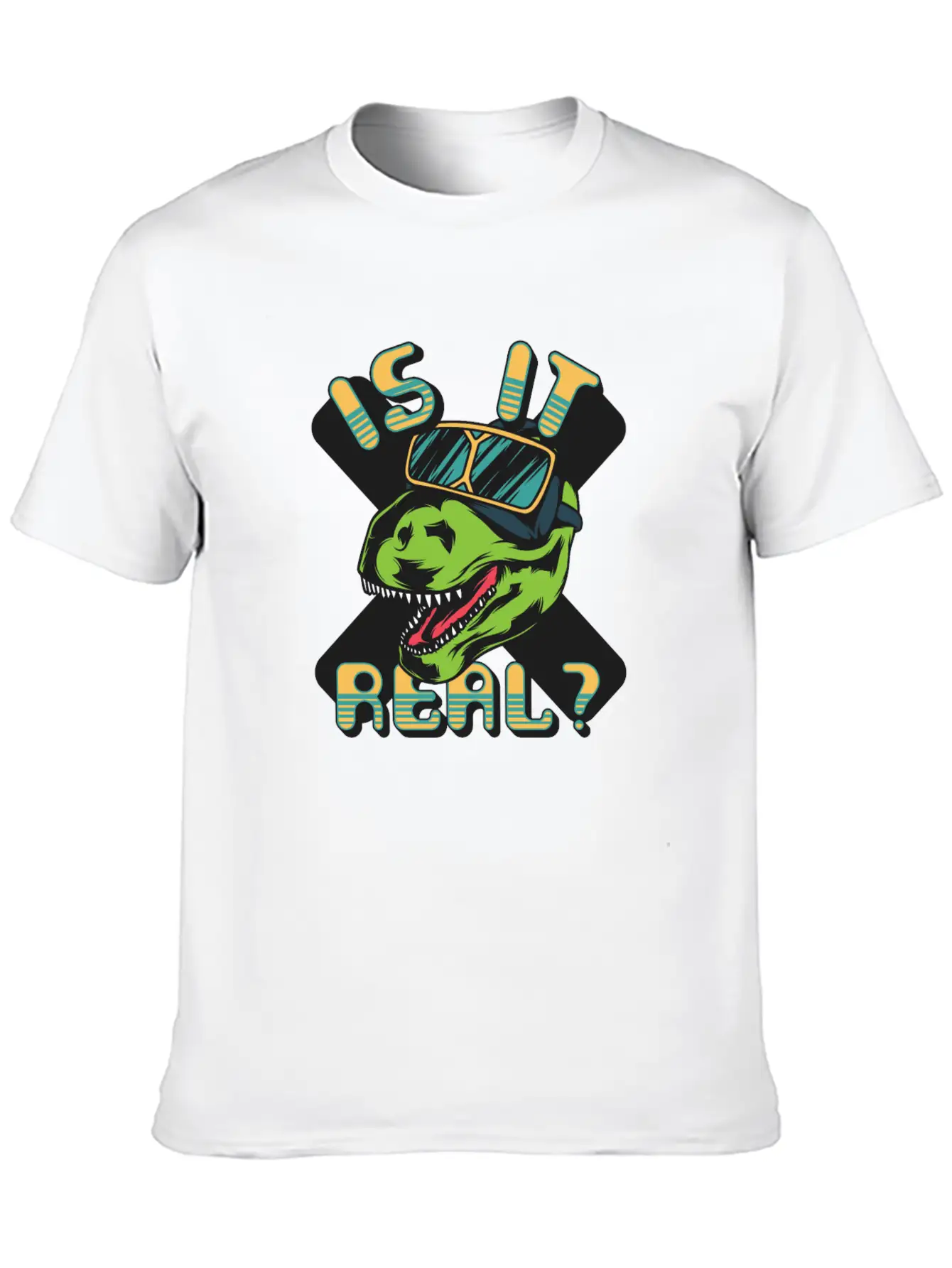 Is It Real Unisex Casual T-Shirt – Clean Design For Daily Comfort