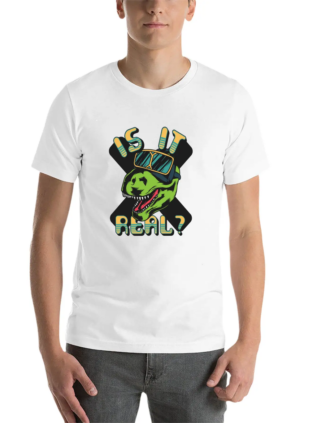 Is It Real Unisex Casual T-Shirt – Clean Design For Daily Comfort