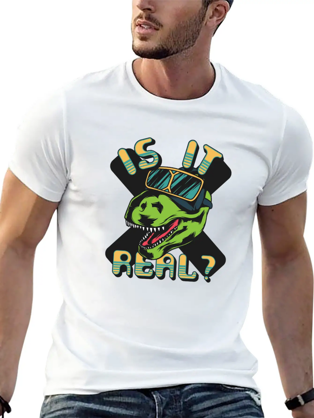 Is It Real Unisex Casual T-Shirt – Clean Design For Daily Comfort
