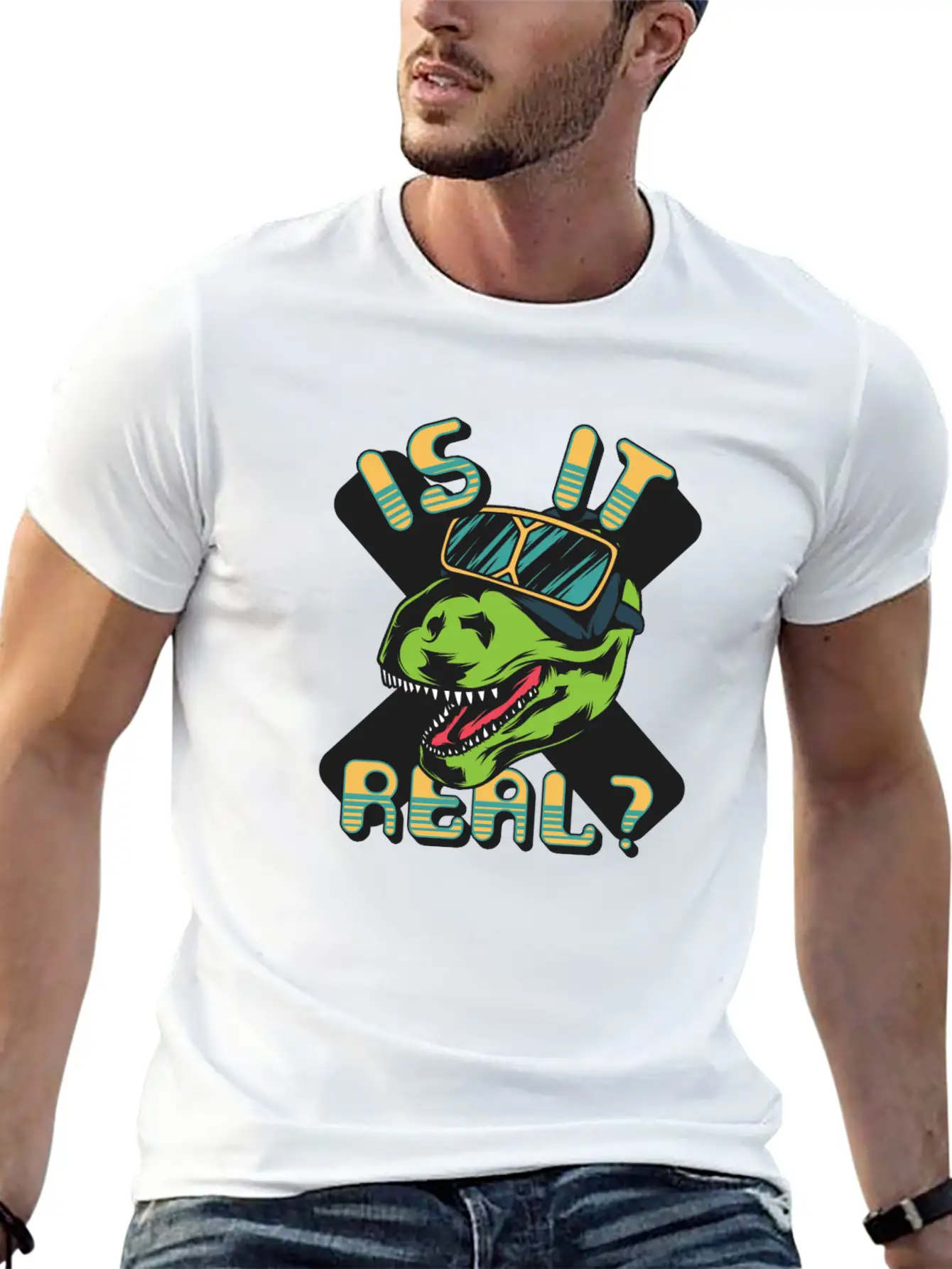 Is It Real Unisex Casual T-Shirt – Clean Design For Daily Comfort