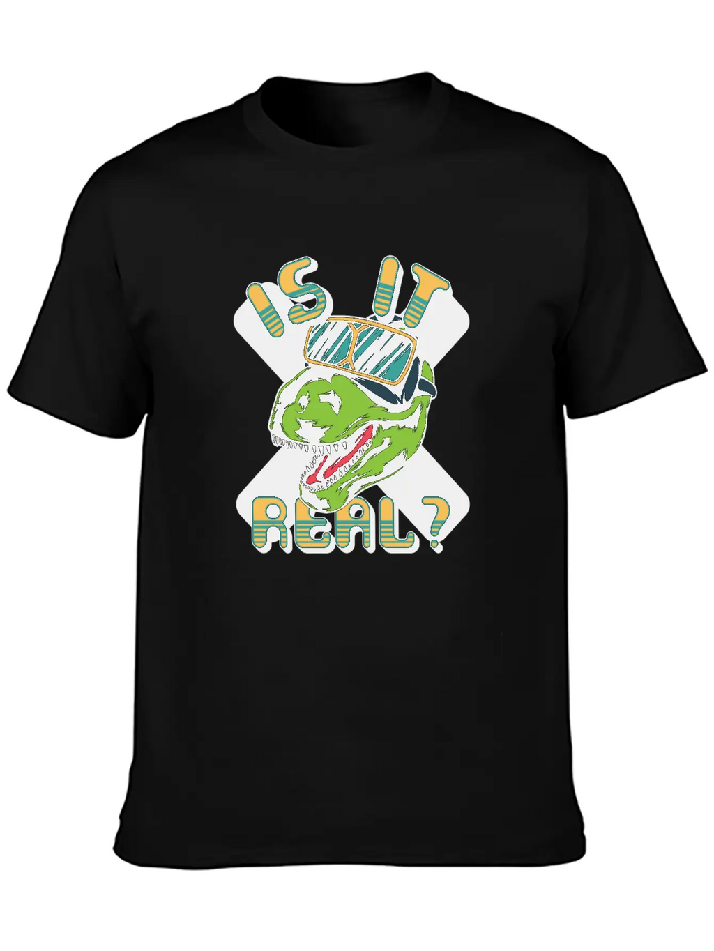 Is It Real Unisex Casual T-Shirt – Clean Design For Daily Comfort