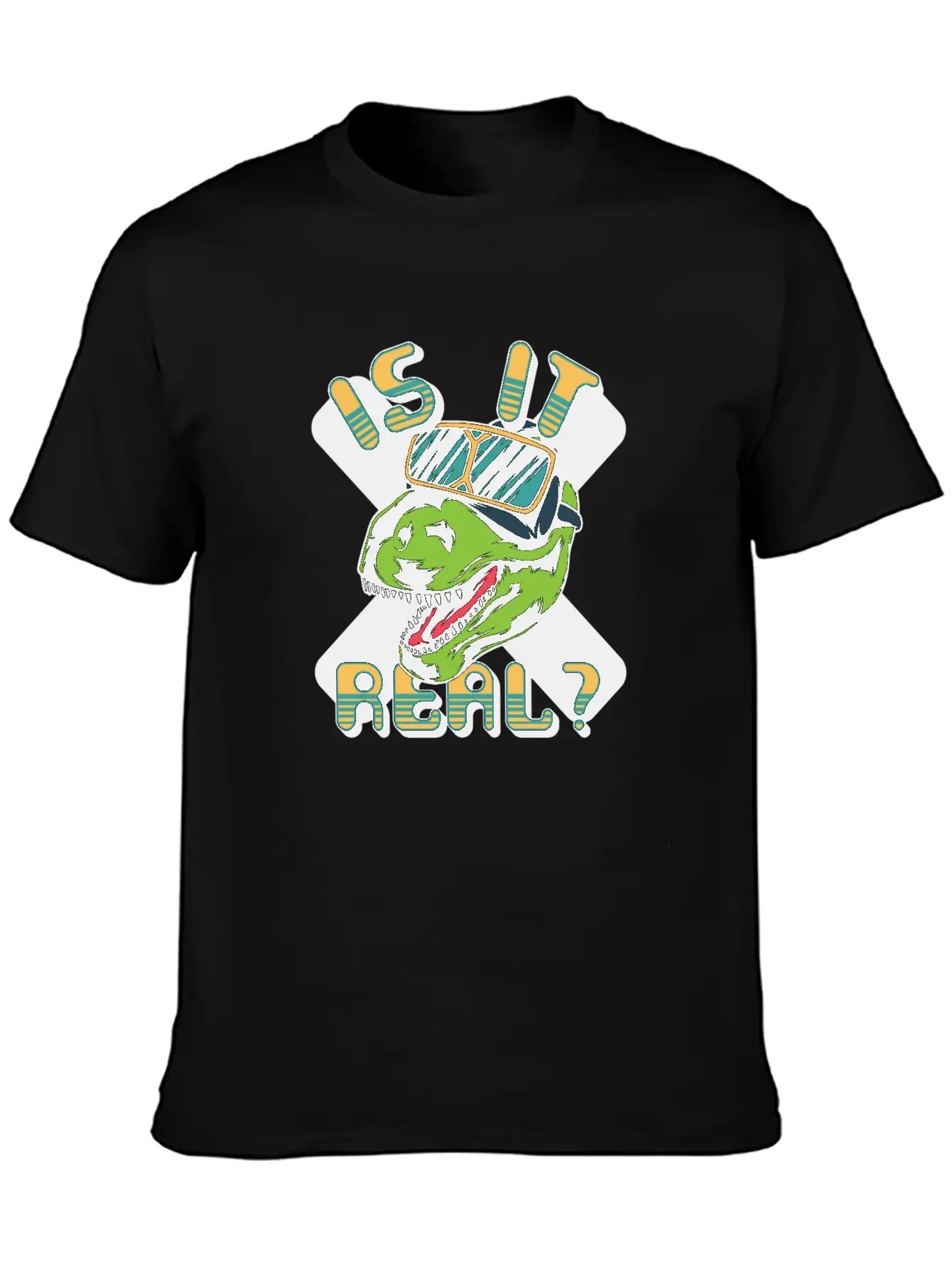 Is It Real Unisex Casual T-Shirt – Clean Design For Daily Comfort