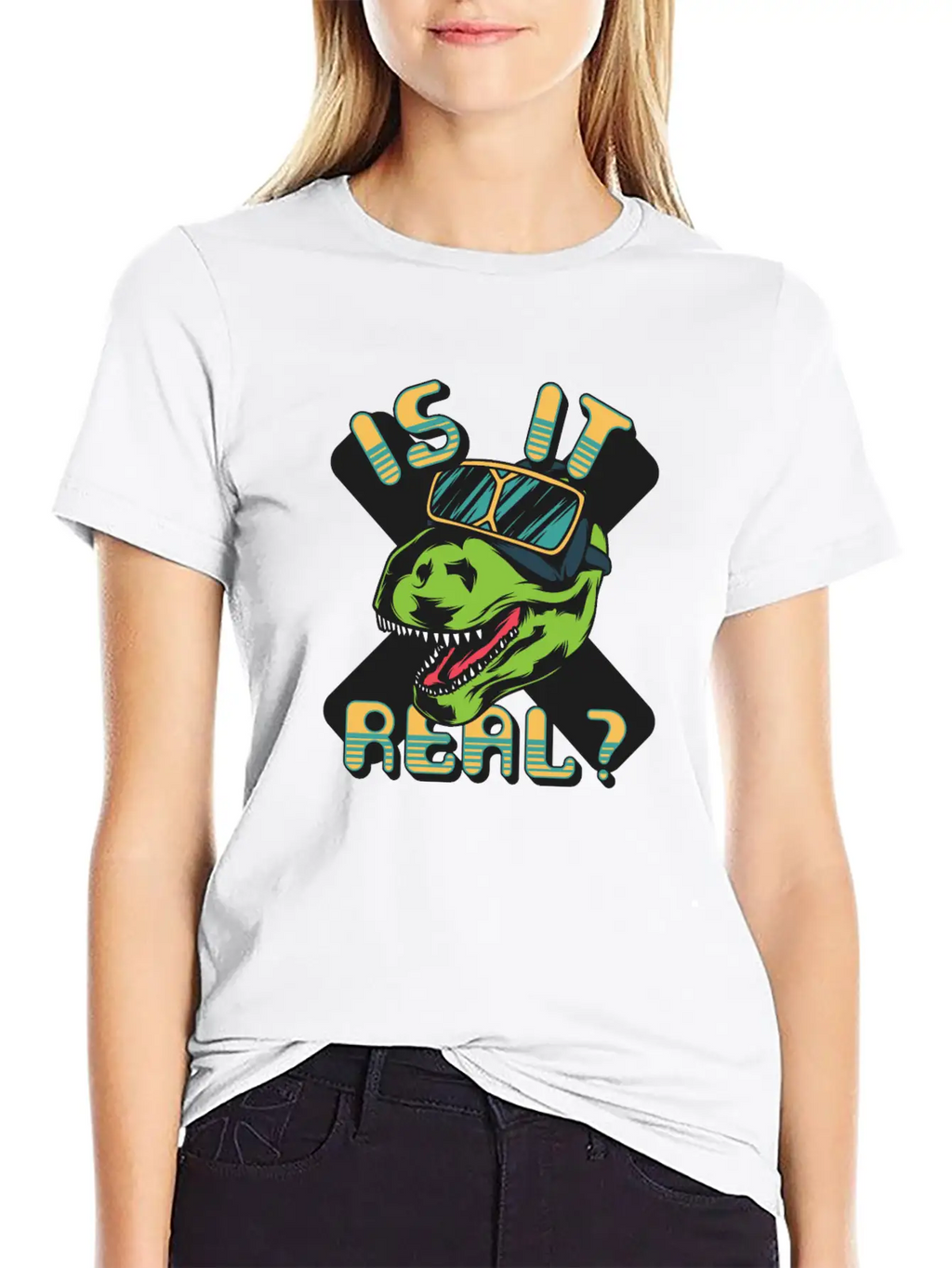Is It Real Unisex Casual T-Shirt – Clean Design For Daily Comfort