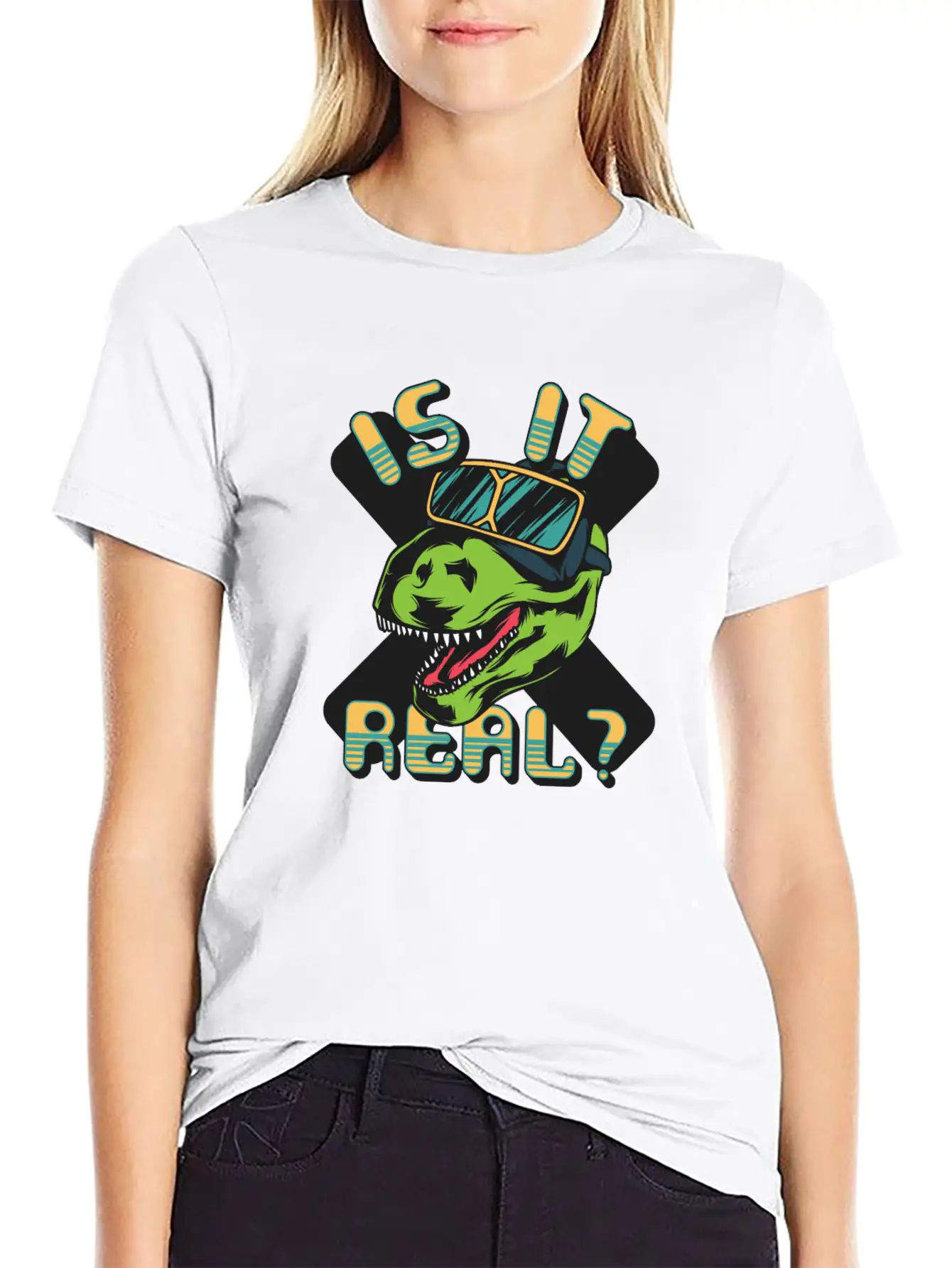 Is It Real Unisex Casual T-Shirt – Clean Design For Daily Comfort