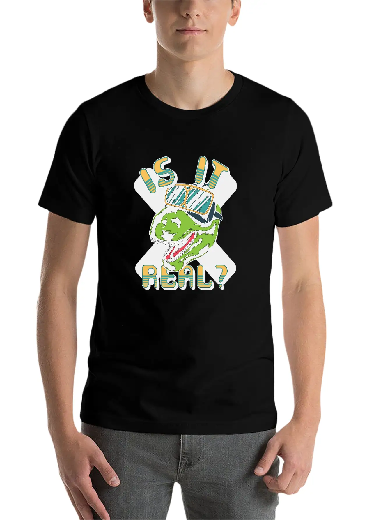 Is It Real Unisex Casual T-Shirt – Clean Design For Daily Comfort