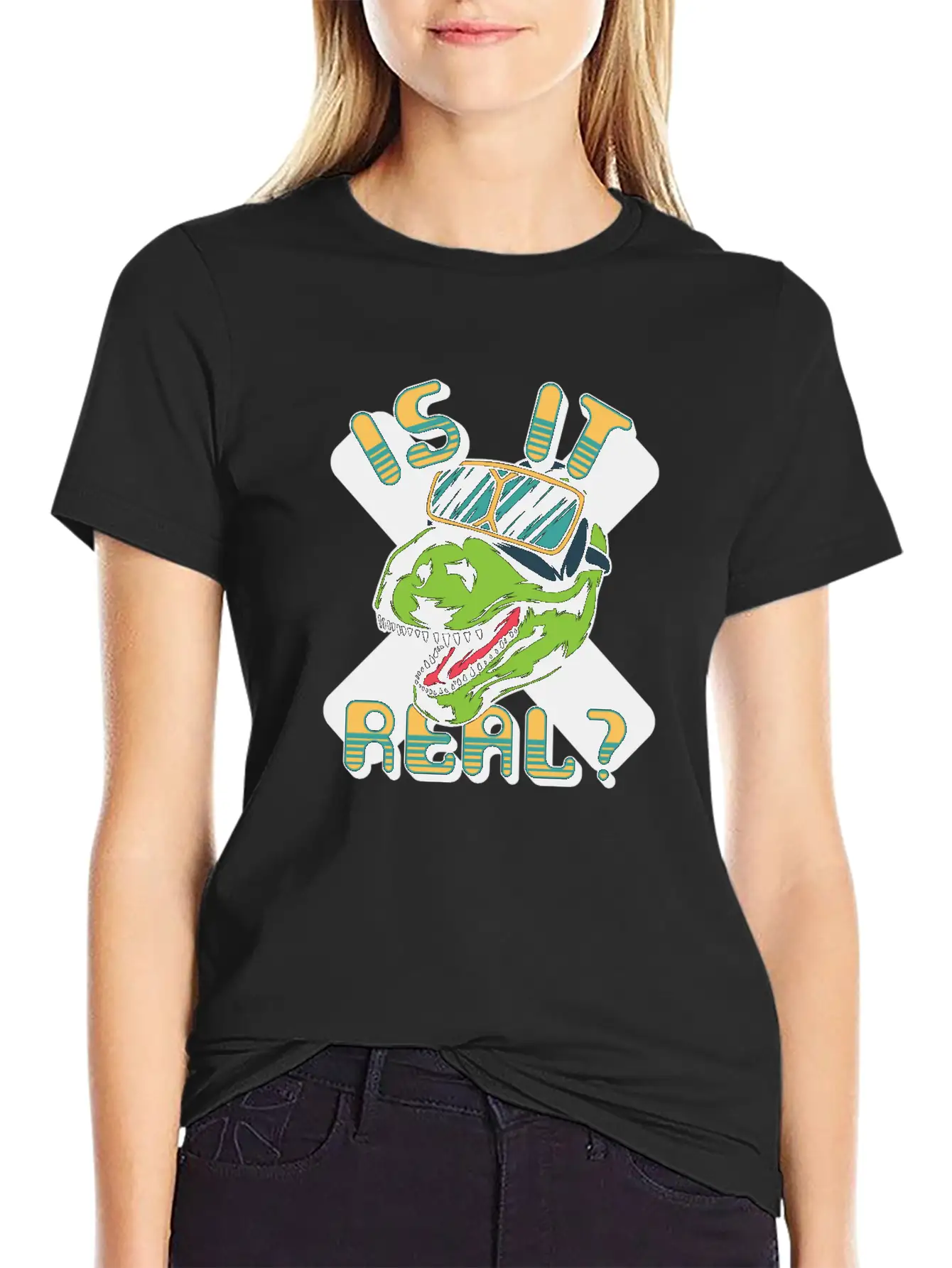 Is It Real Unisex Casual T-Shirt – Clean Design For Daily Comfort