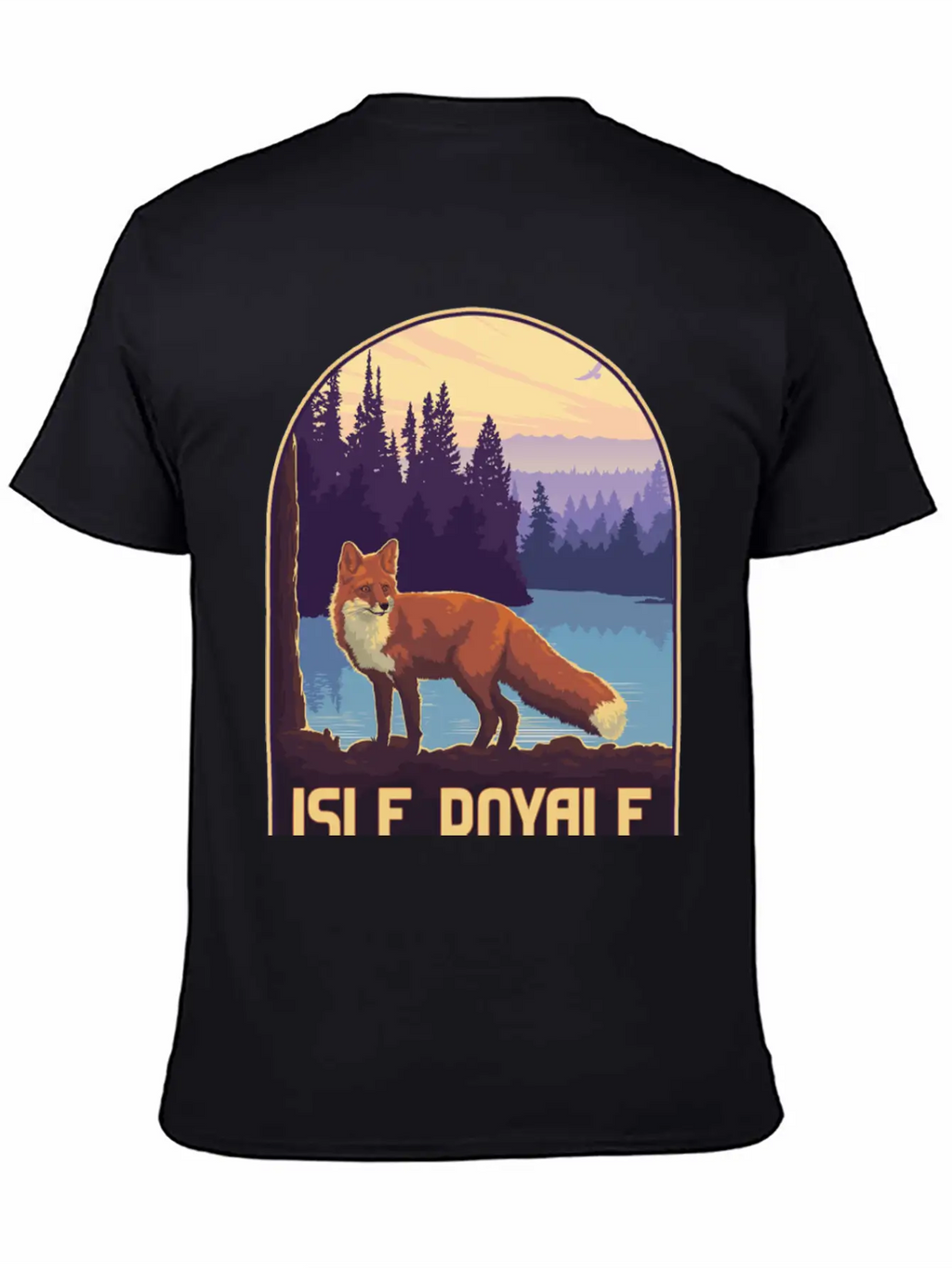 Isle Royale National Park Unisex Short Sleeve Soft Cotton T-Shirt – Casual Everyday Wear