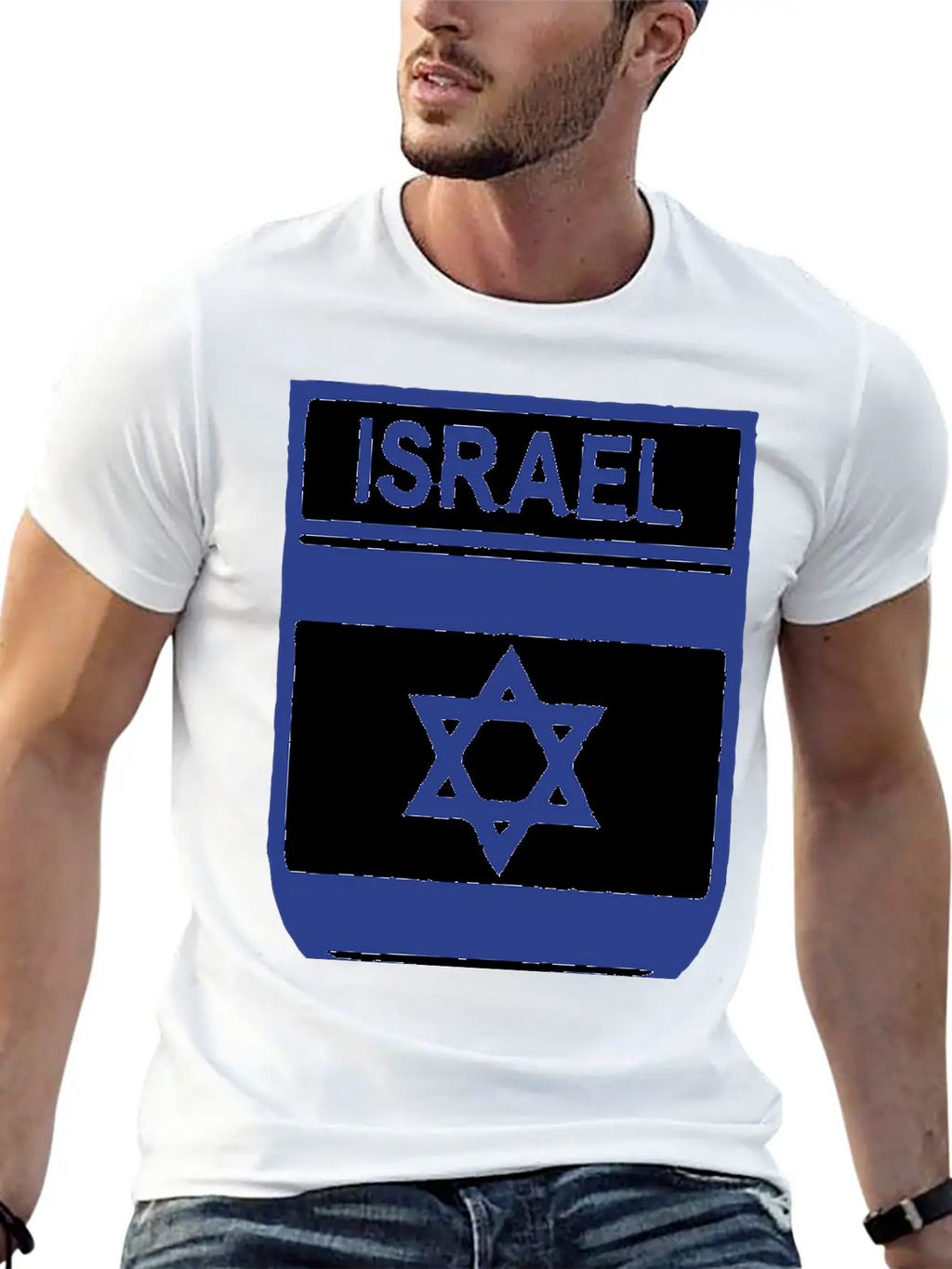 Israel_hemblem Unisex Casual T-Shirt – Clean Design For Daily Comfort