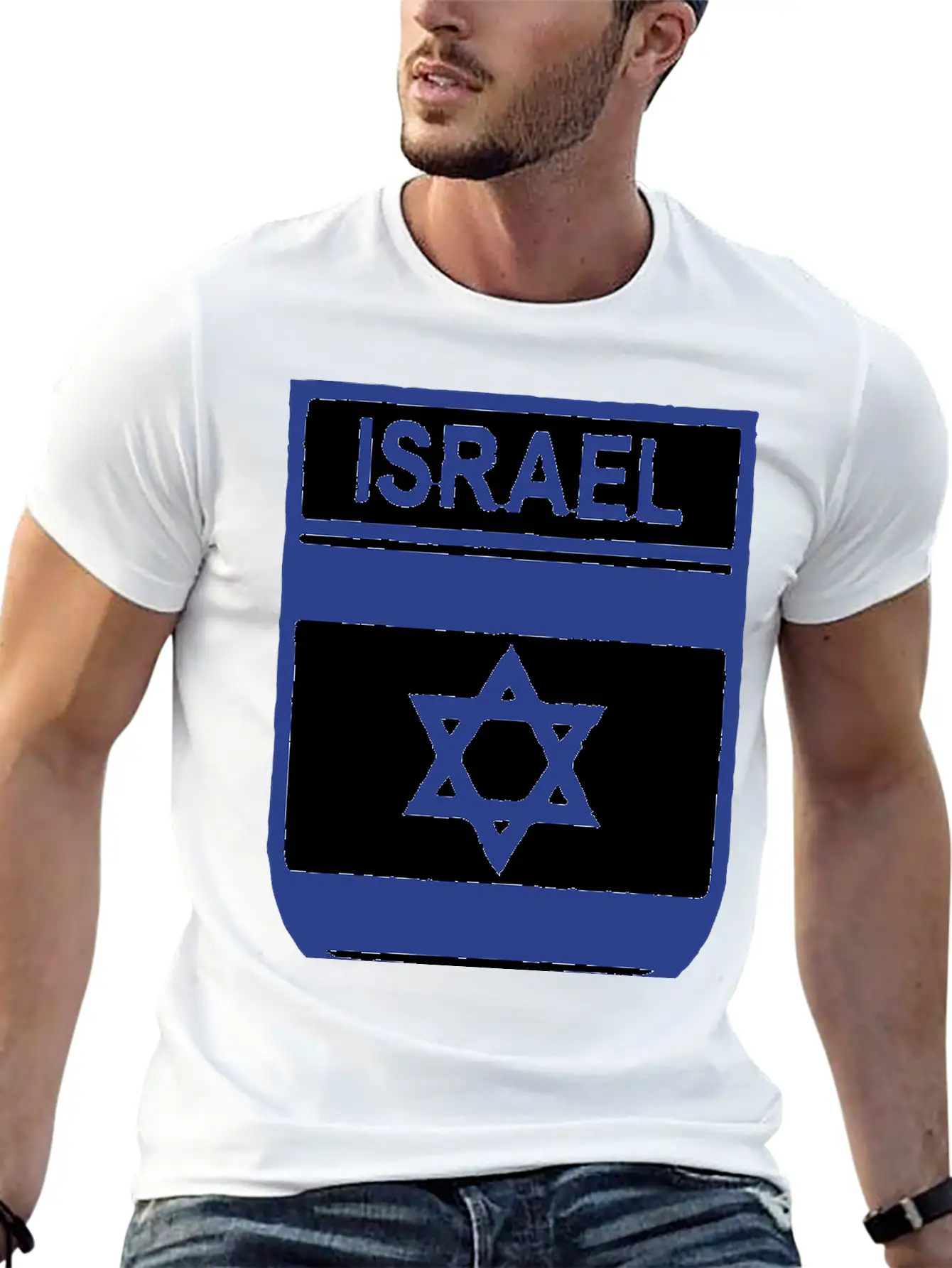 Israel_hemblem Unisex Casual T-Shirt – Clean Design For Daily Comfort