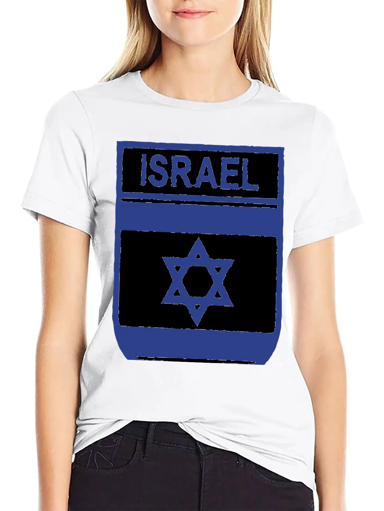 Israel_hemblem Unisex Casual T-Shirt – Clean Design For Daily Comfort