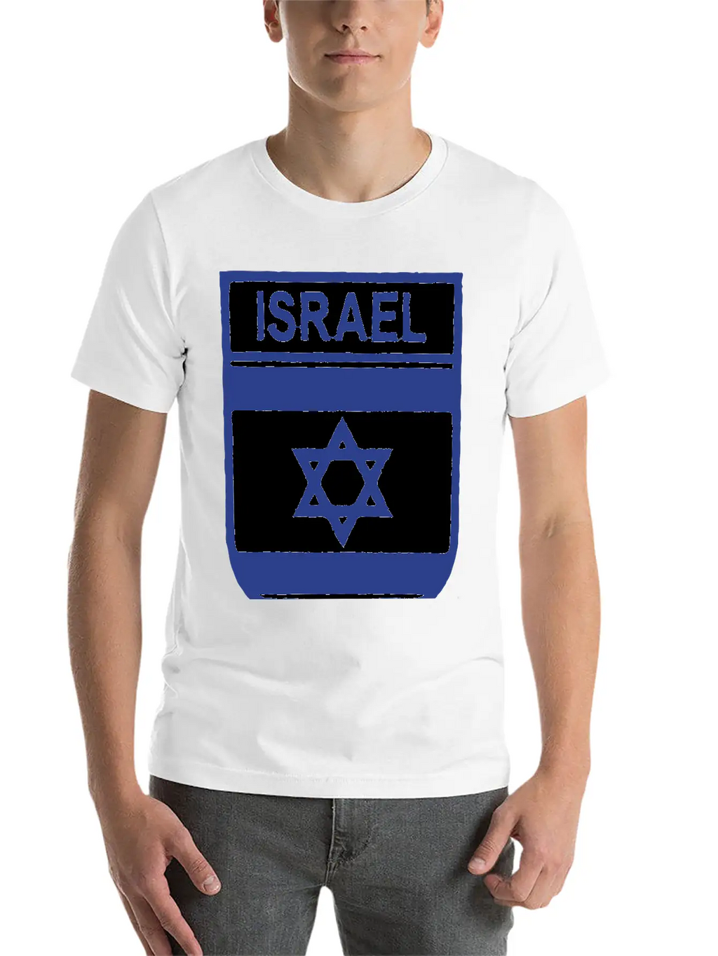 Israel_hemblem Unisex Casual T-Shirt – Clean Design For Daily Comfort