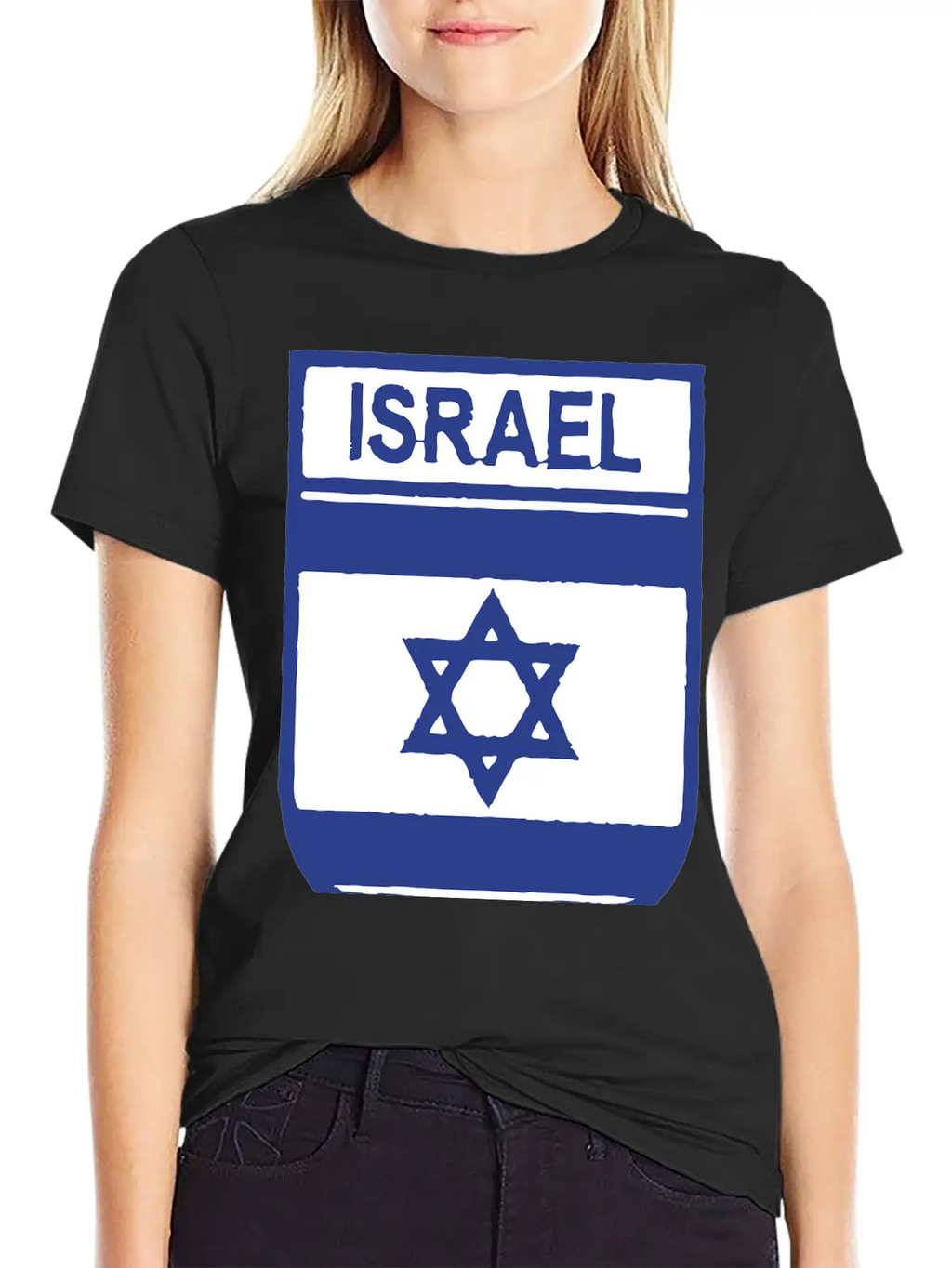 Israel_hemblem Unisex Casual T-Shirt – Clean Design For Daily Comfort