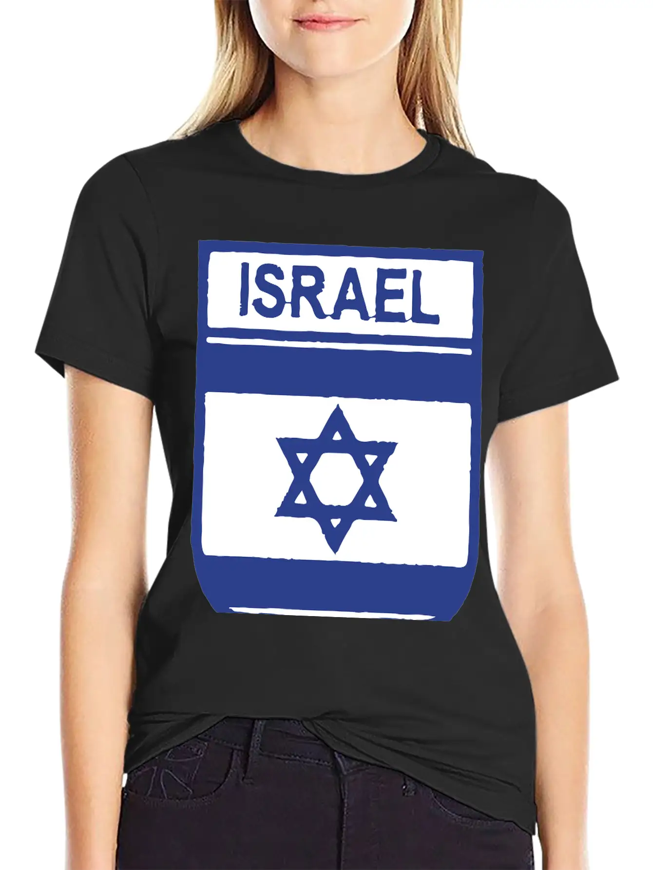 Israel_hemblem Unisex Casual T-Shirt – Clean Design For Daily Comfort