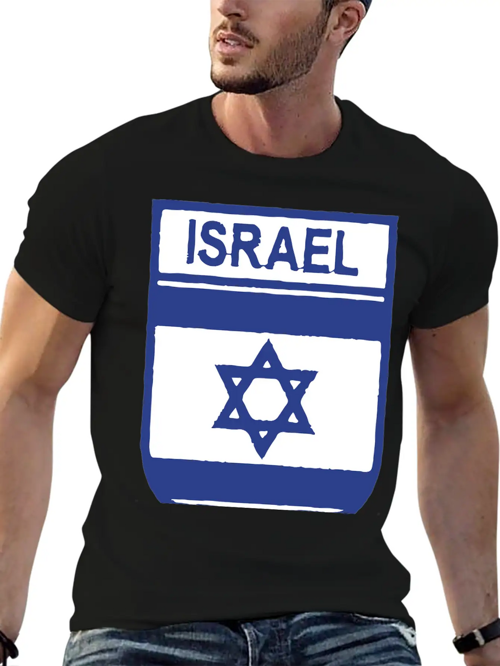 Israel_hemblem Unisex Casual T-Shirt – Clean Design For Daily Comfort