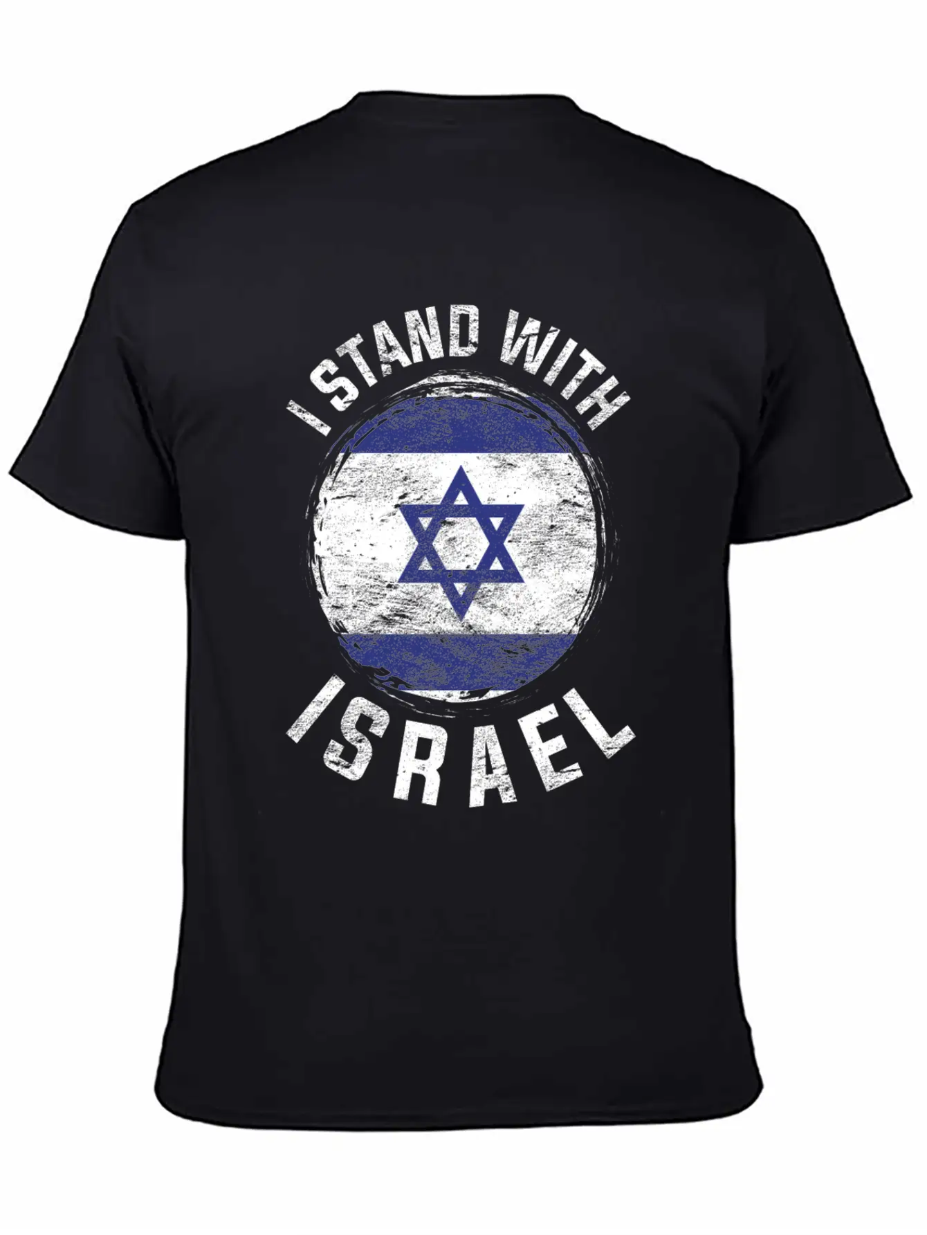 Israeli Flag Gift I Stand By Israel Breathable Soft Cotton T-Shirt – Timeless Casual Look