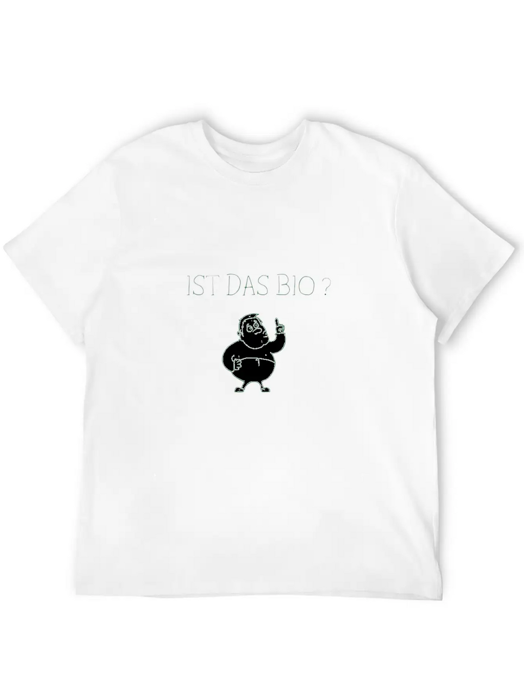 Ist Das Bio? Grün Unisex Casual T-Shirt – Clean Design For Daily Comfort