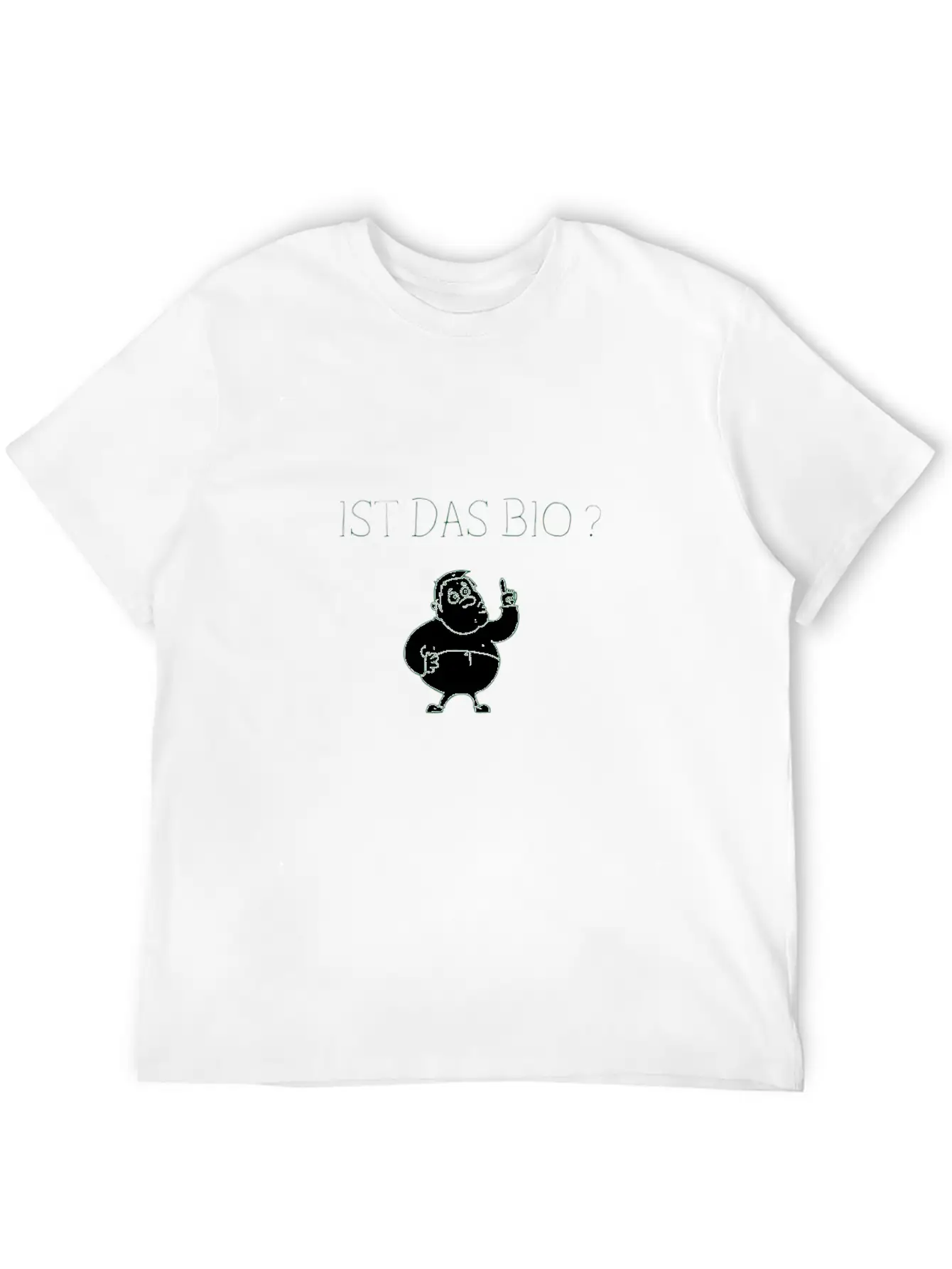 Ist Das Bio? Grün Unisex Casual T-Shirt – Clean Design For Daily Comfort