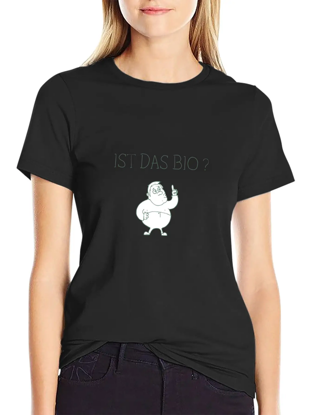 Ist Das Bio? Grün Unisex Casual T-Shirt – Clean Design For Daily Comfort