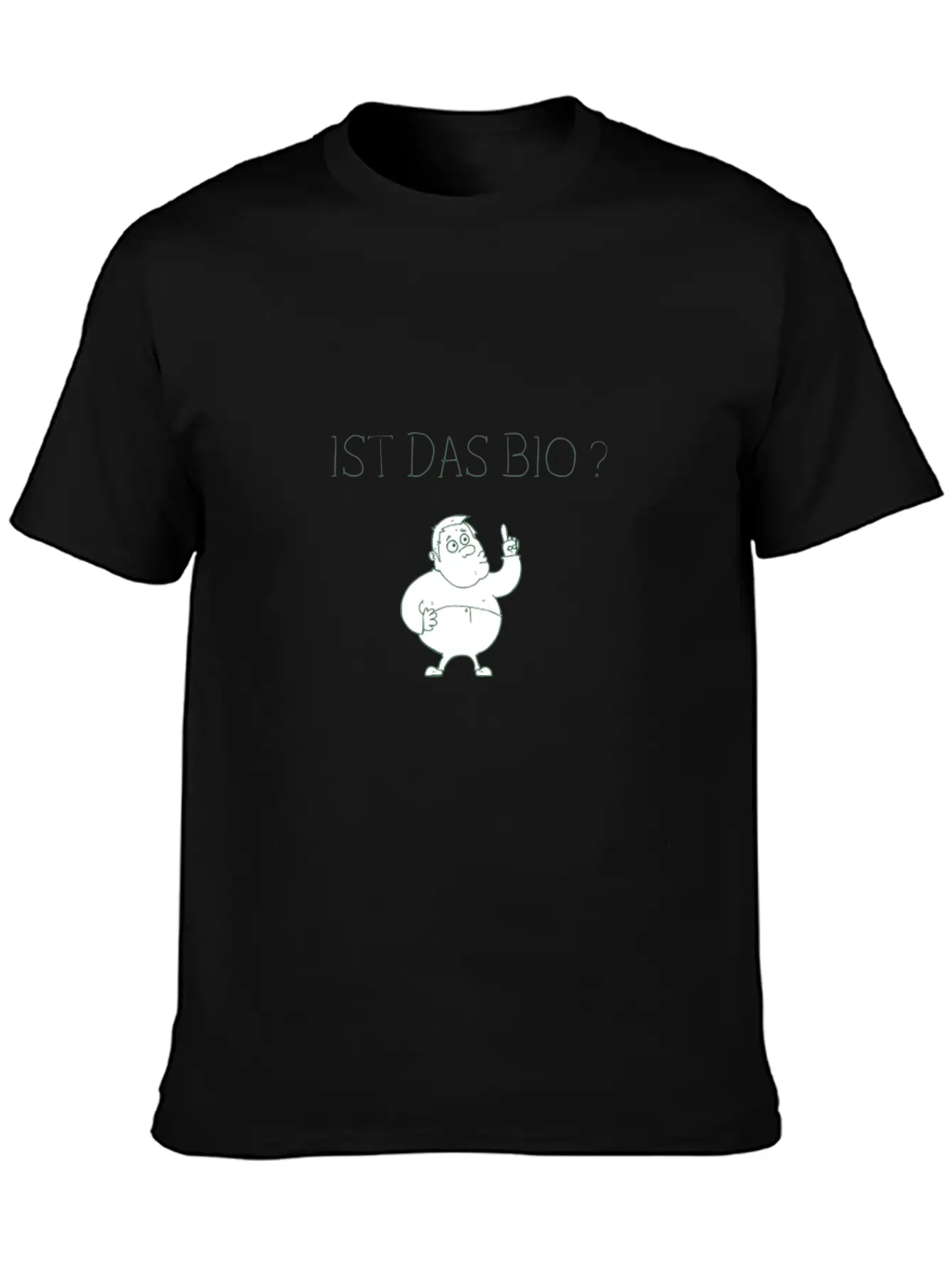 Ist Das Bio? Grün Unisex Casual T-Shirt – Clean Design For Daily Comfort