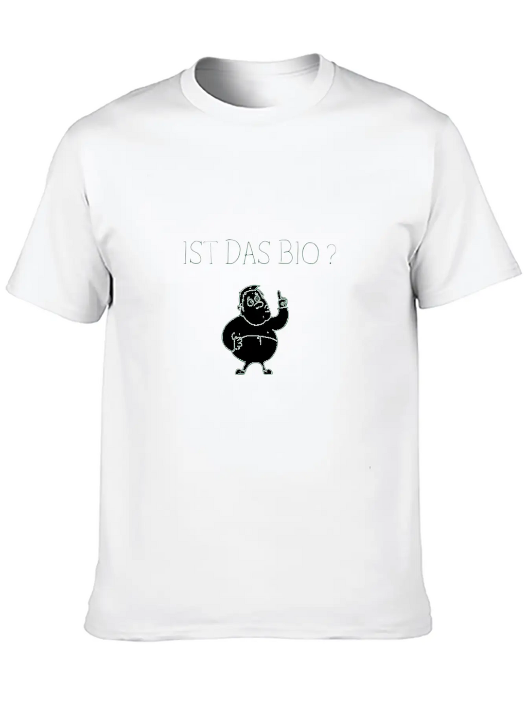 Ist Das Bio? Grün Unisex Casual T-Shirt – Clean Design For Daily Comfort