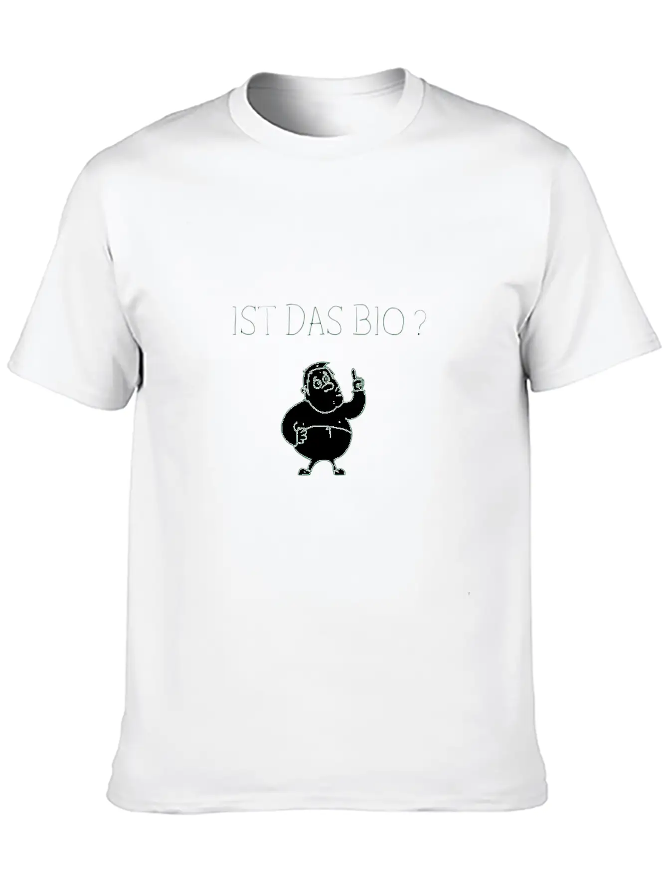Ist Das Bio? Grün Unisex Casual T-Shirt – Clean Design For Daily Comfort