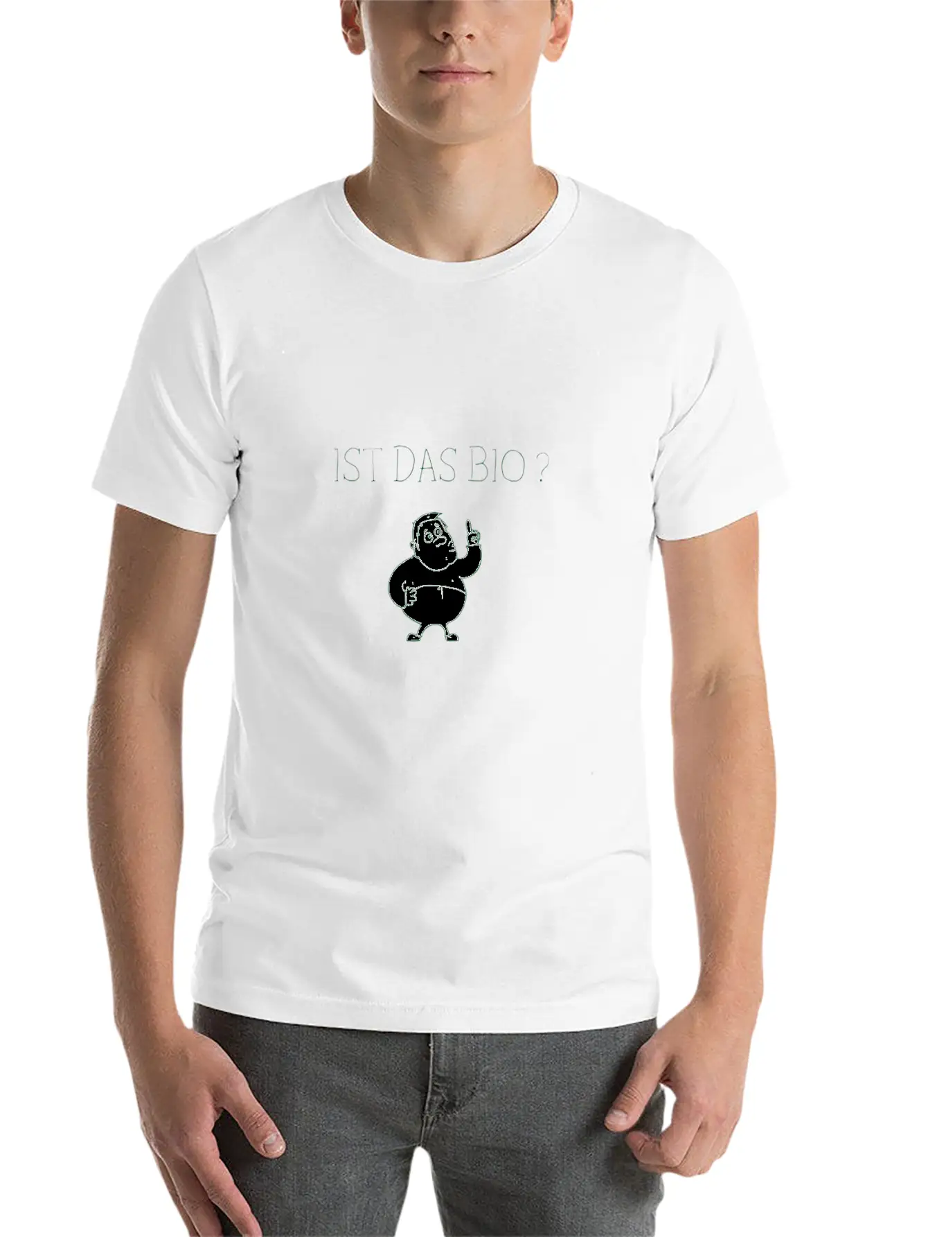 Ist Das Bio? Grün Unisex Casual T-Shirt – Clean Design For Daily Comfort