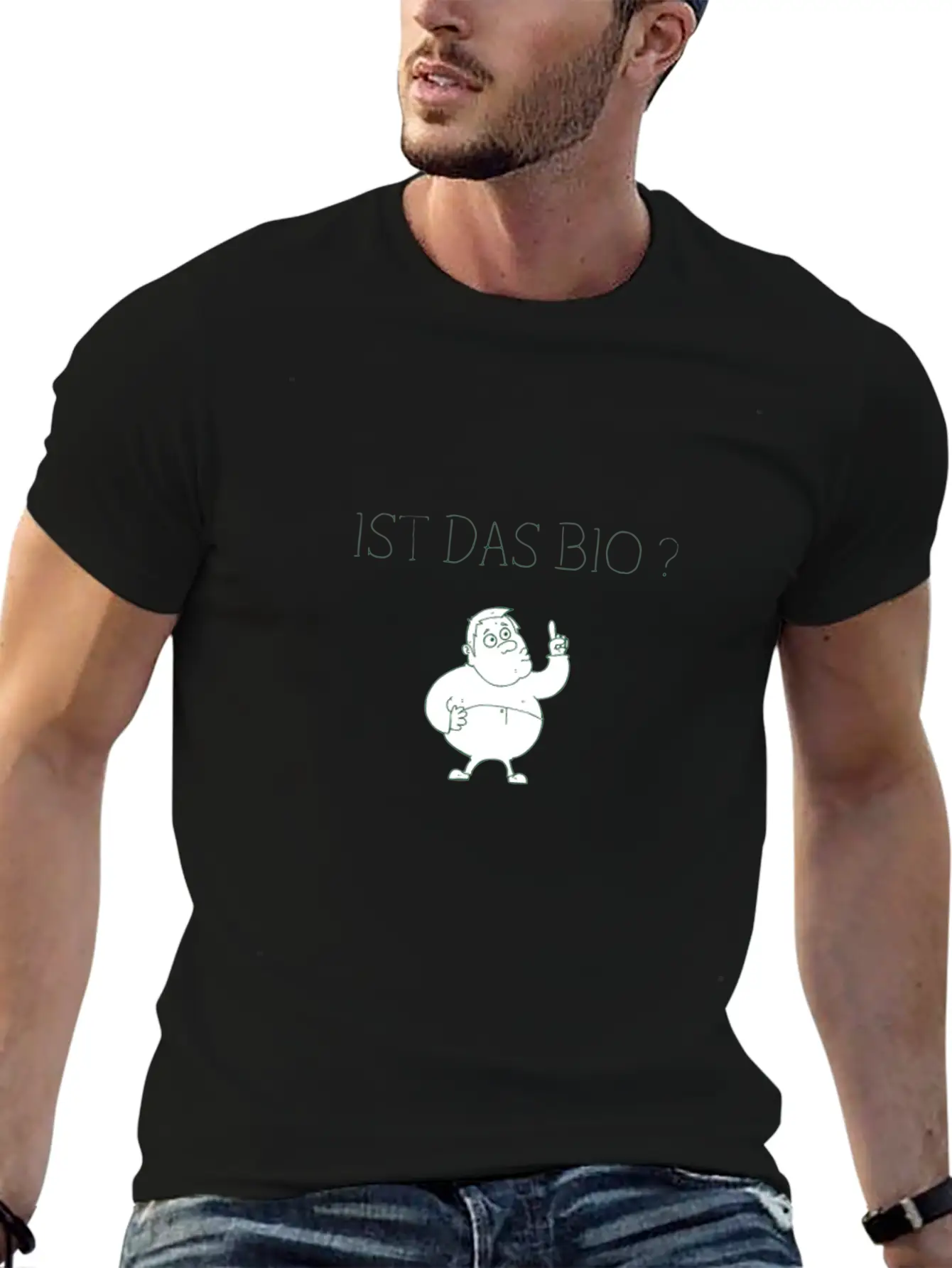 Ist Das Bio? Grün Unisex Casual T-Shirt – Clean Design For Daily Comfort
