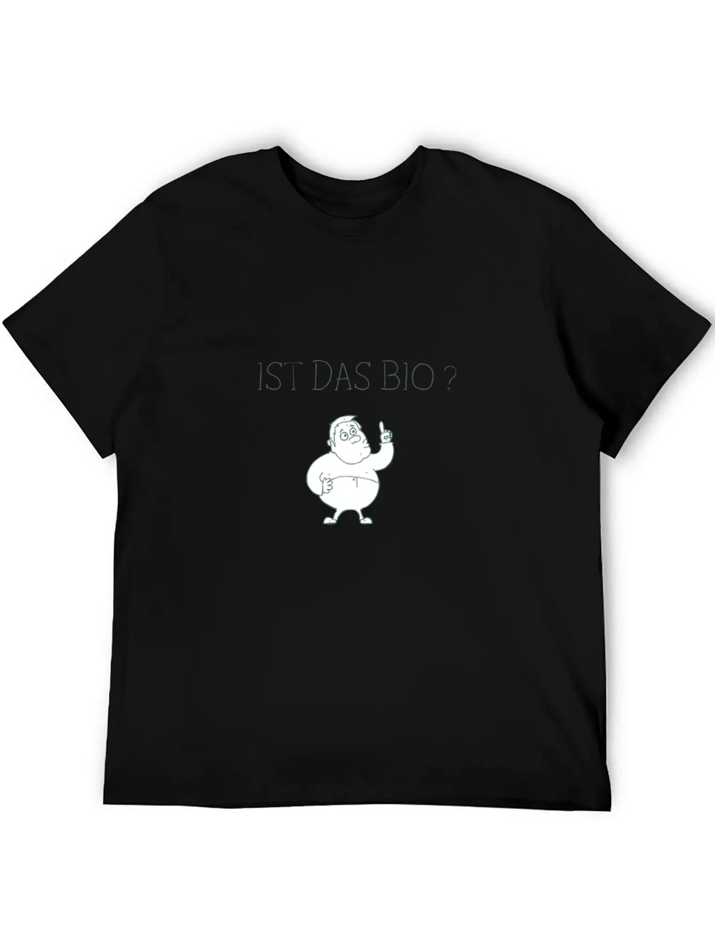 Ist Das Bio? Grün Unisex Casual T-Shirt – Clean Design For Daily Comfort